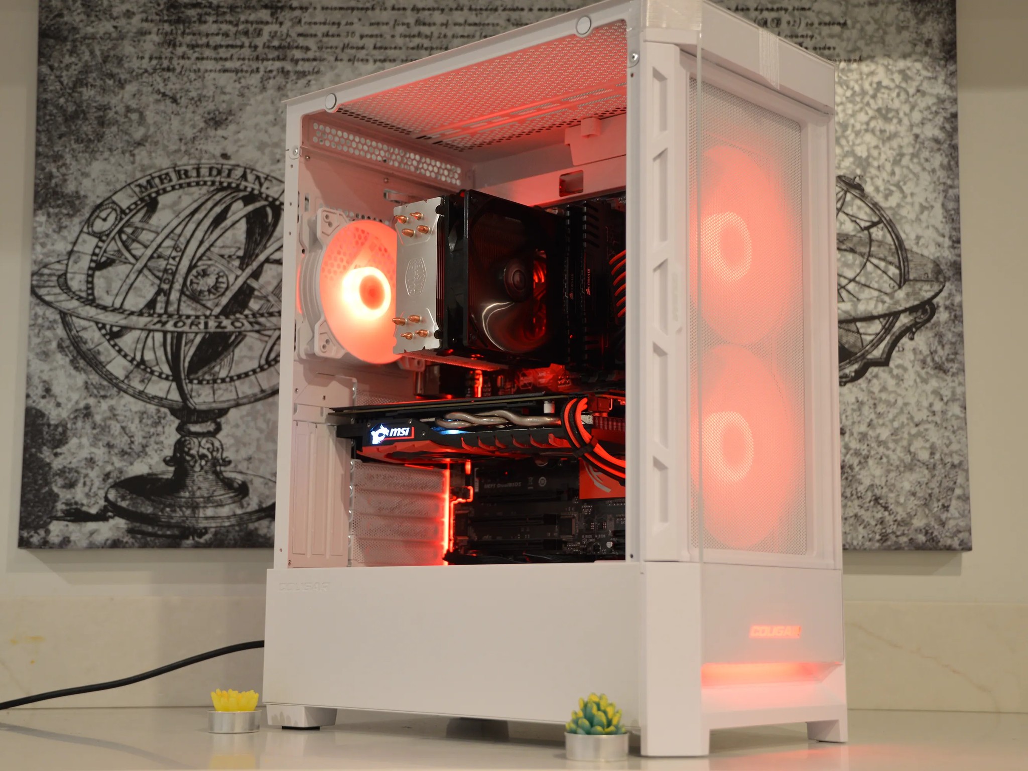 🔴🟣⚪️ Scarlet Snow ⚪️🟣🔴| Intel Core i5 4670K | NVIDIA GTX 1060 6GB | 16 GB RAM | 1TB SSD |