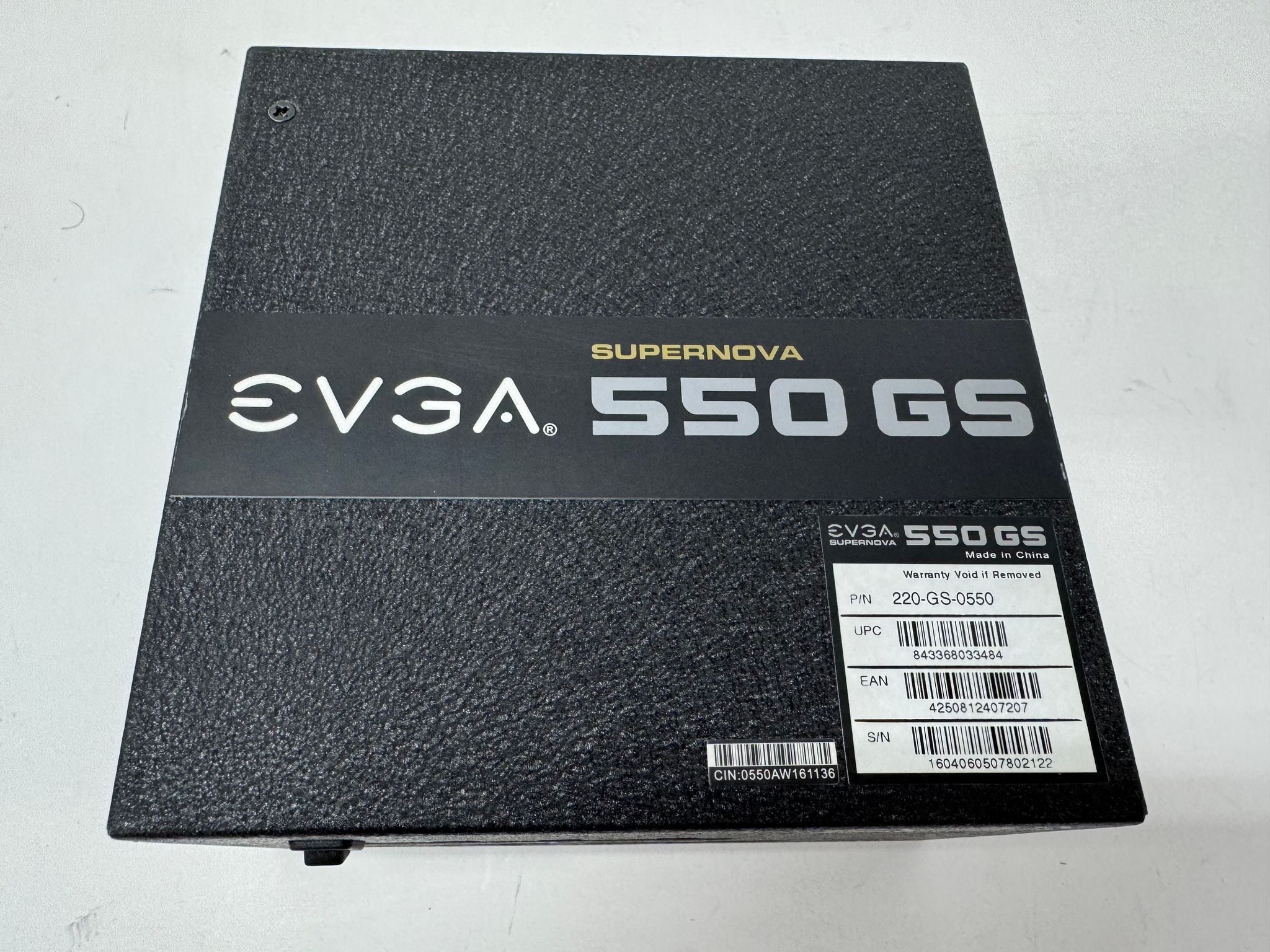 EVGA Supernova 550W GS 80 Plus Gold Full Modular Power Supply