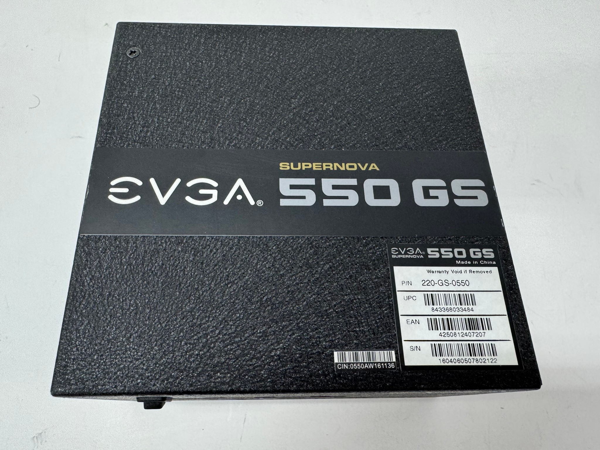 EVGA Supernova 550W G2 80 Plus Gold Full Modular Power Supply