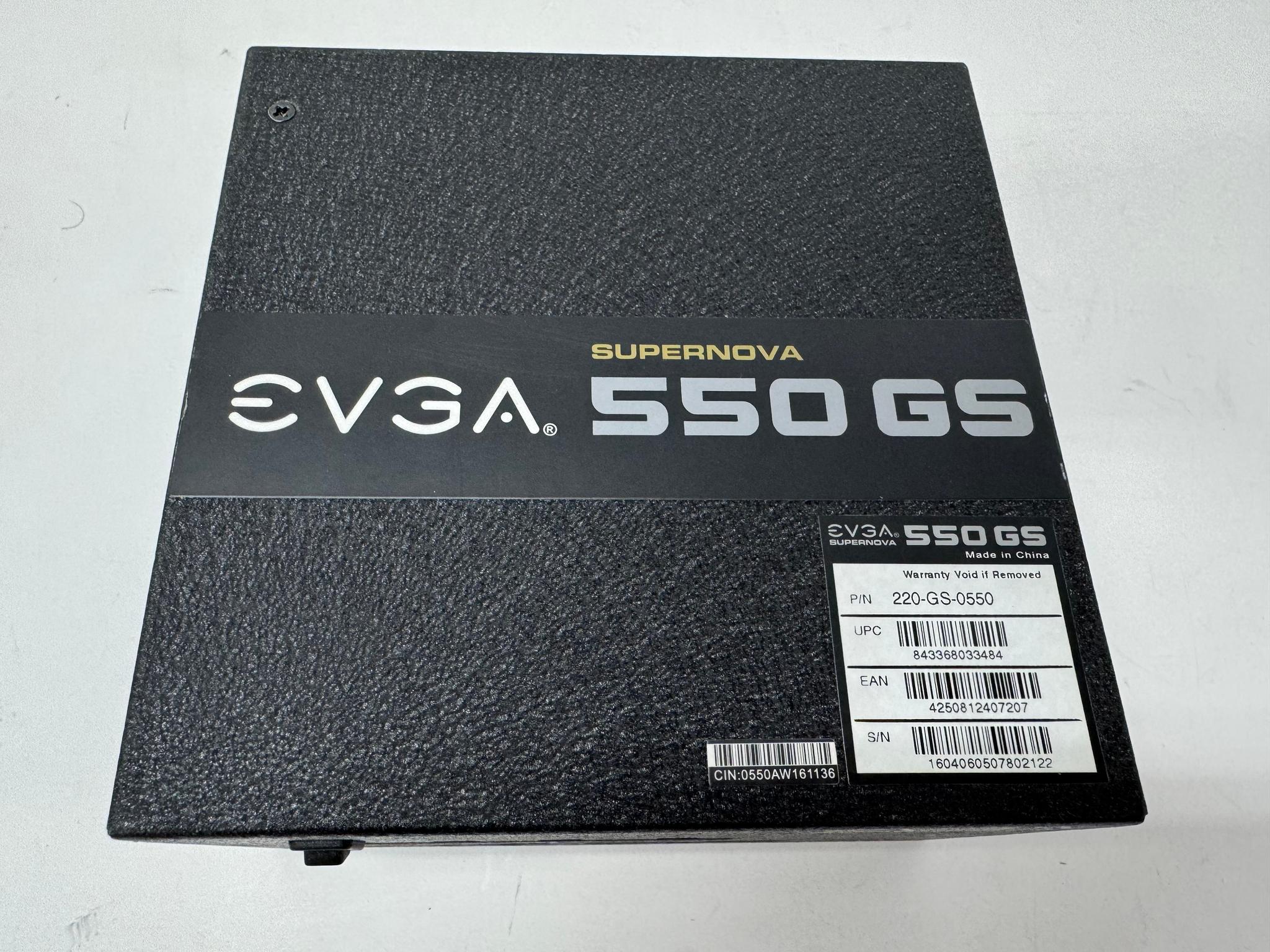 EVGA Supernova 550W G2 80 Plus Gold Full Modular Power Supply