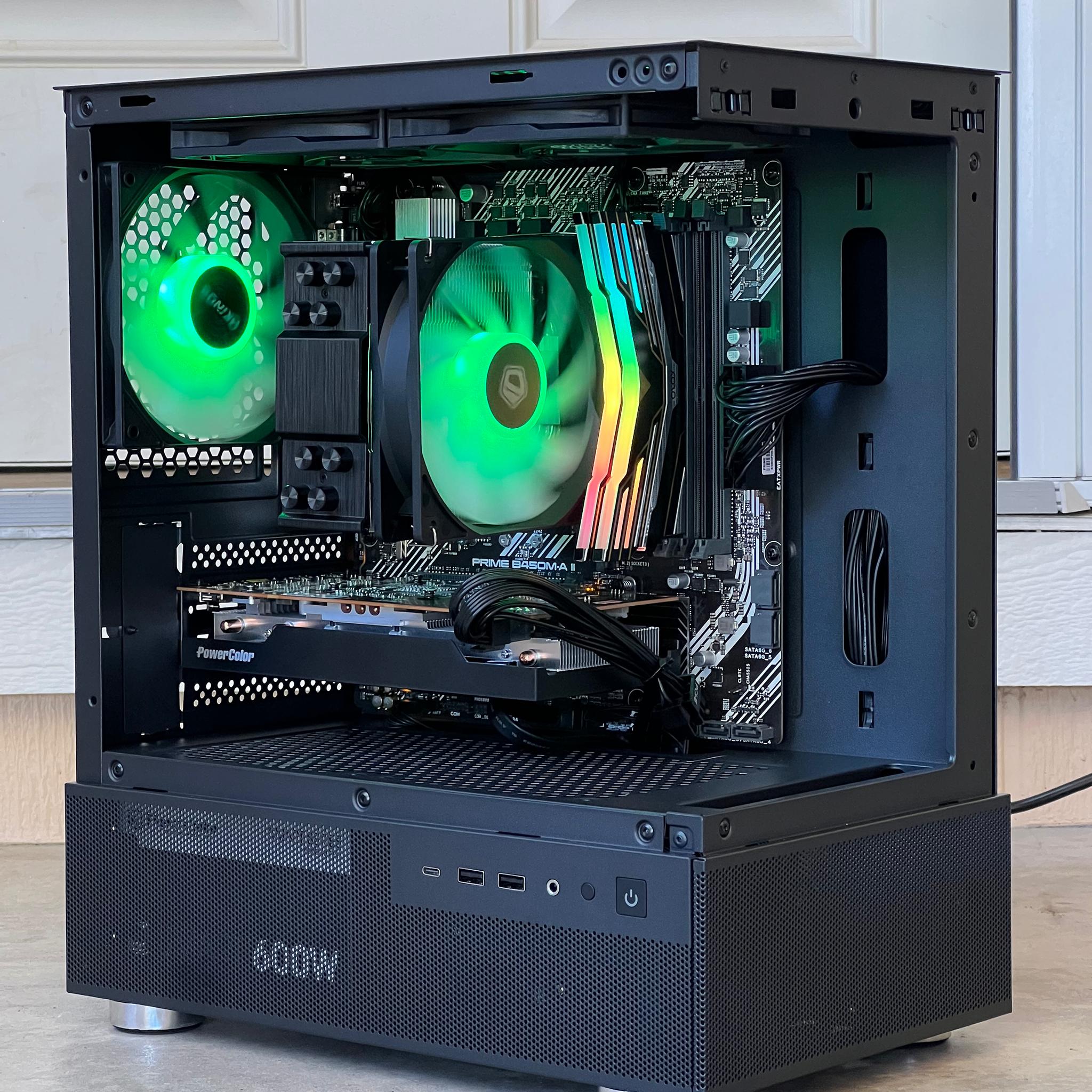 gaming pc | Rx 6600 | Ryzen 5 5500 | 16GB 3000mhz | 512gb ssd | windows 10