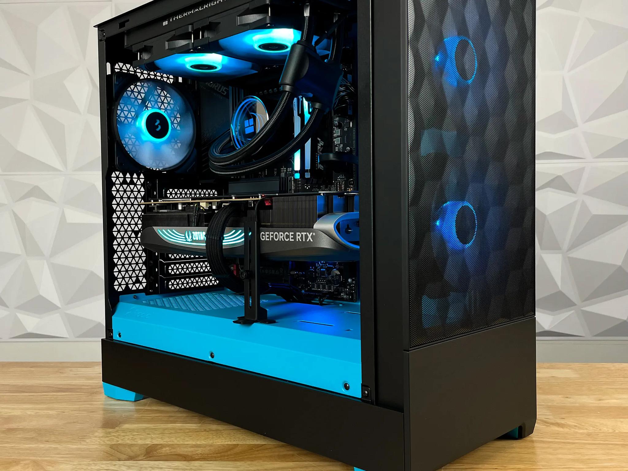AES Cyan 12700k RTX 4080 Gaming PC