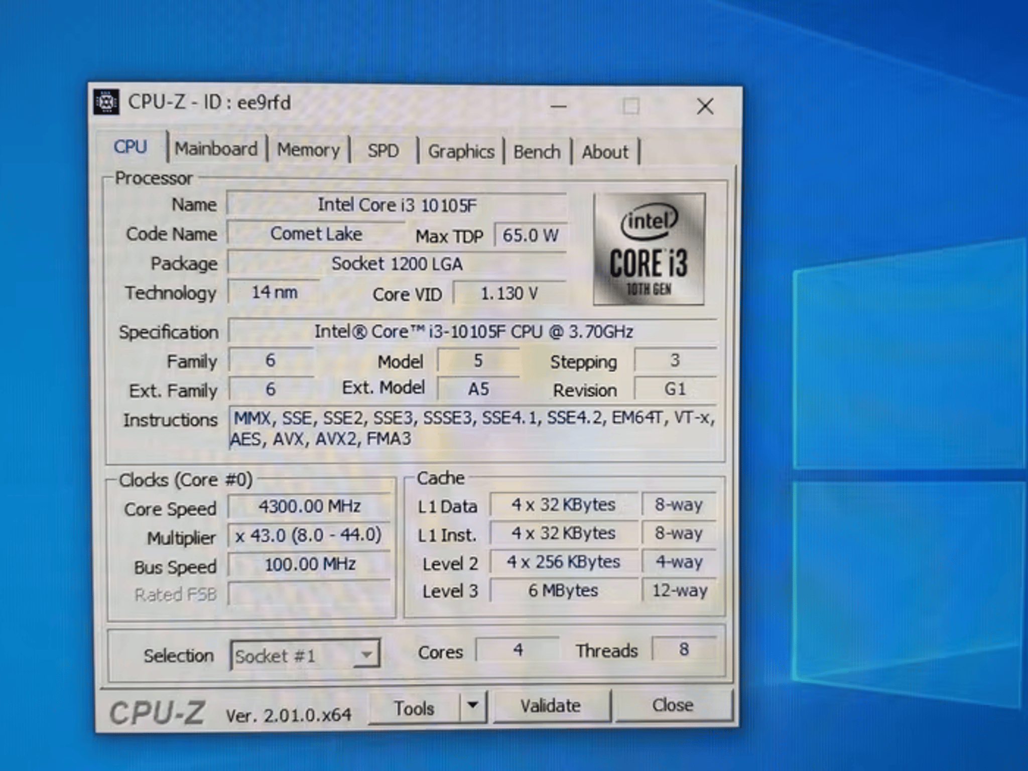 Gaming PC GTX980 and 10th Gen Intel 10105F with 16 GB DDR 4 memory