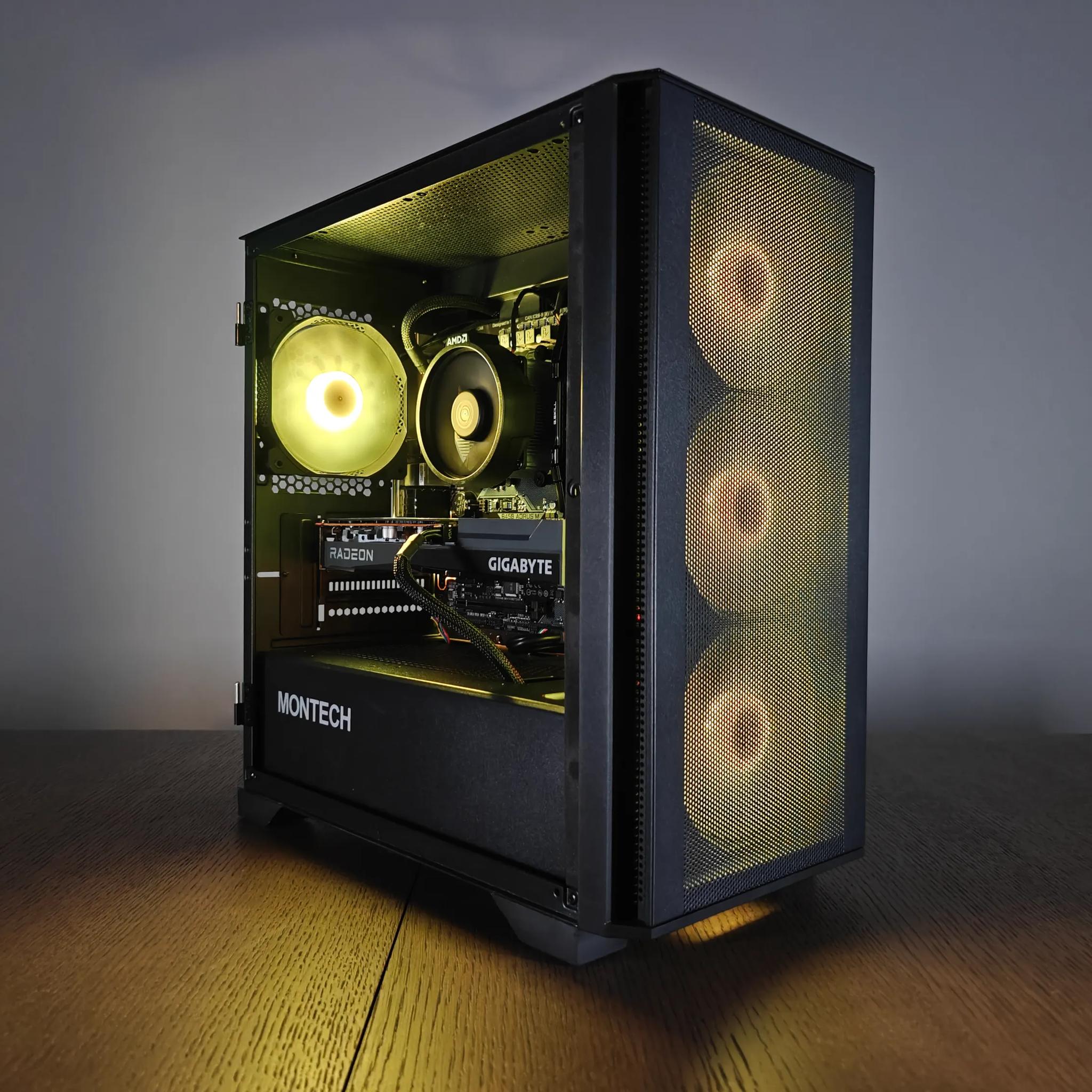 Ryzen 5 5600 ● RX 6600 ● 16GB DDR4 ● 500GB SSD ● Gaming PC