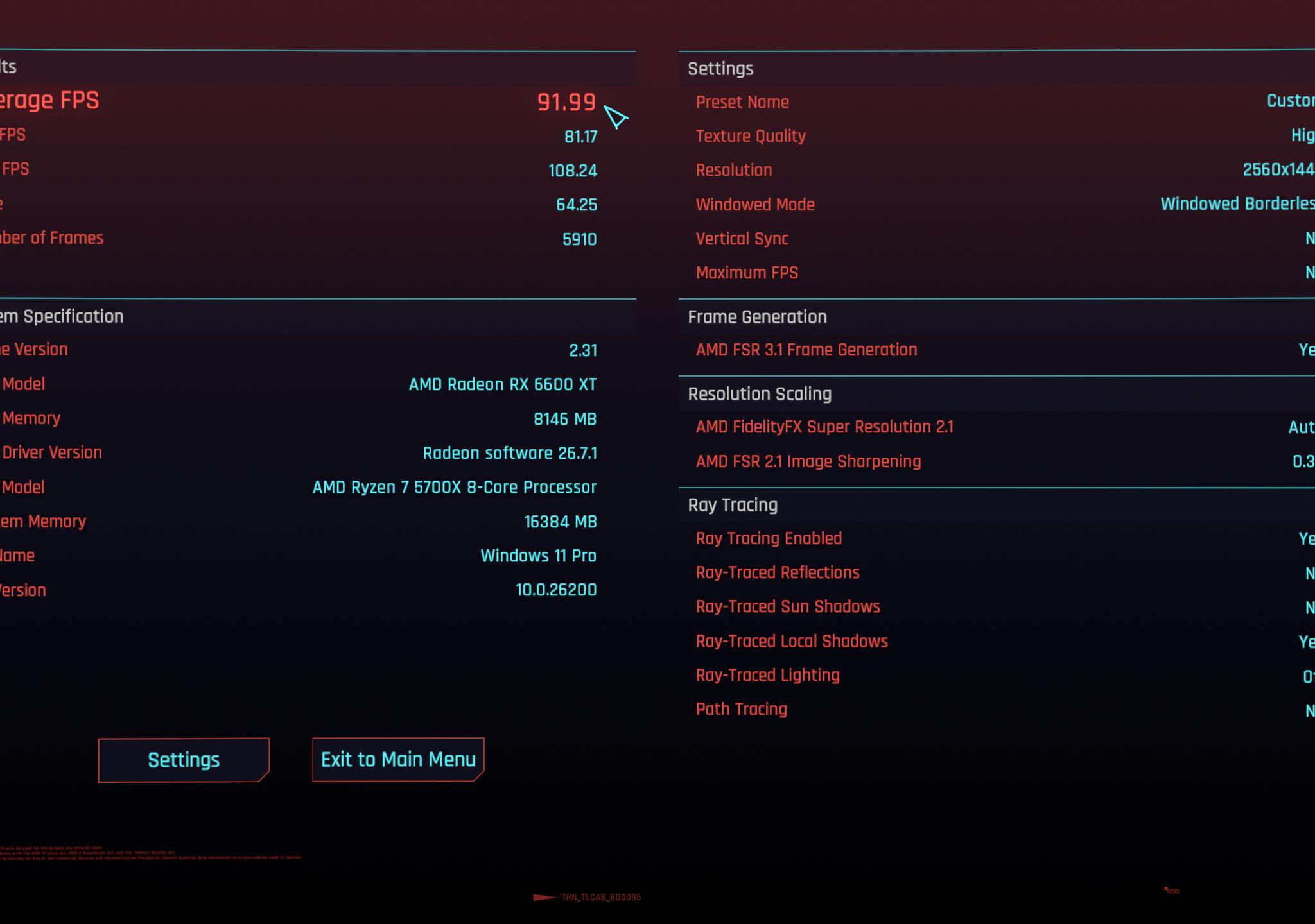 Sapphire AMD Radeon RX 6600XT 8GB Vram