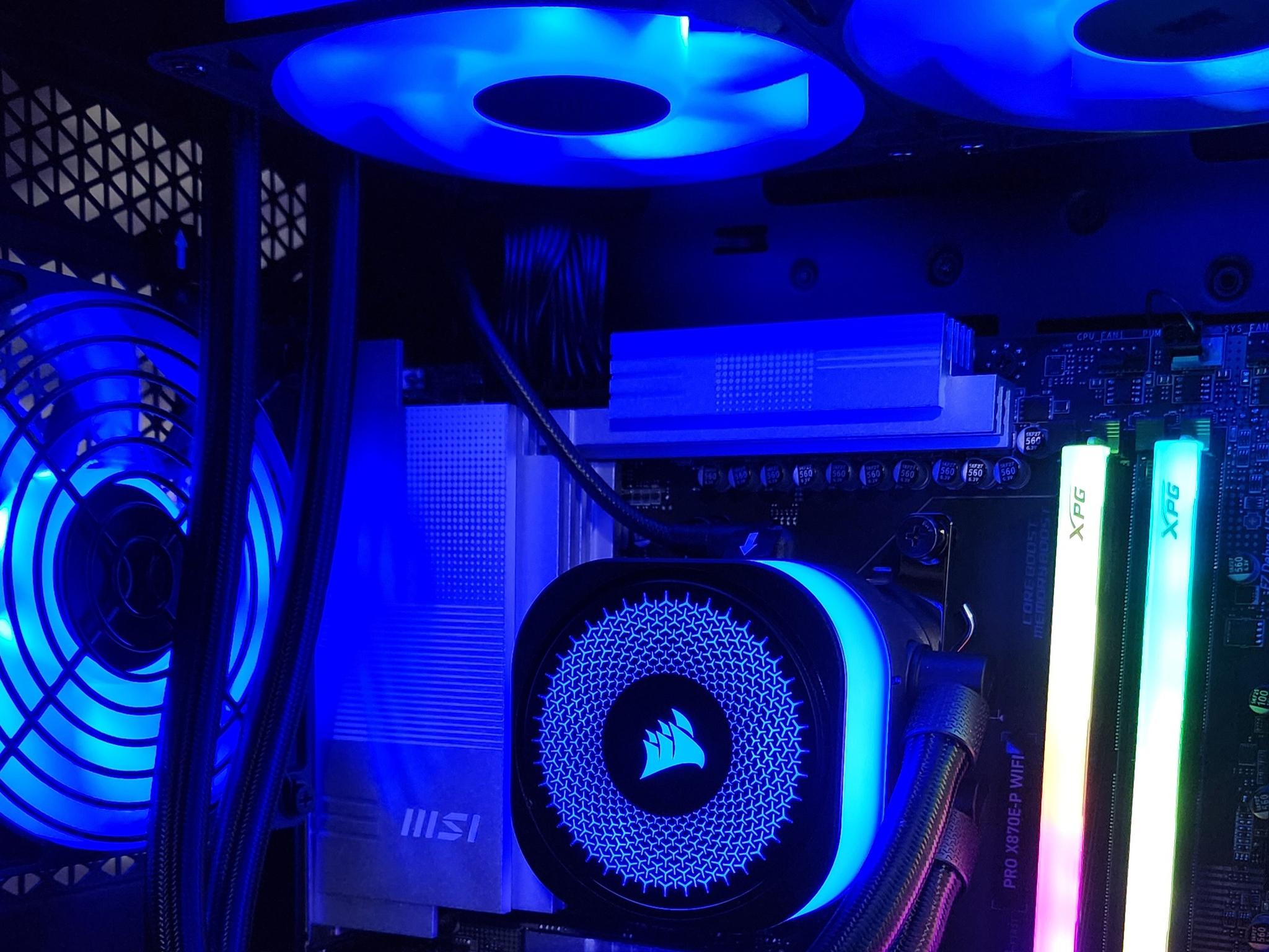 Gaming PC Ryzen 7 9800X3D 32GB RAM 2TB SSD RTX 5080 16GB Windows 11 Computer