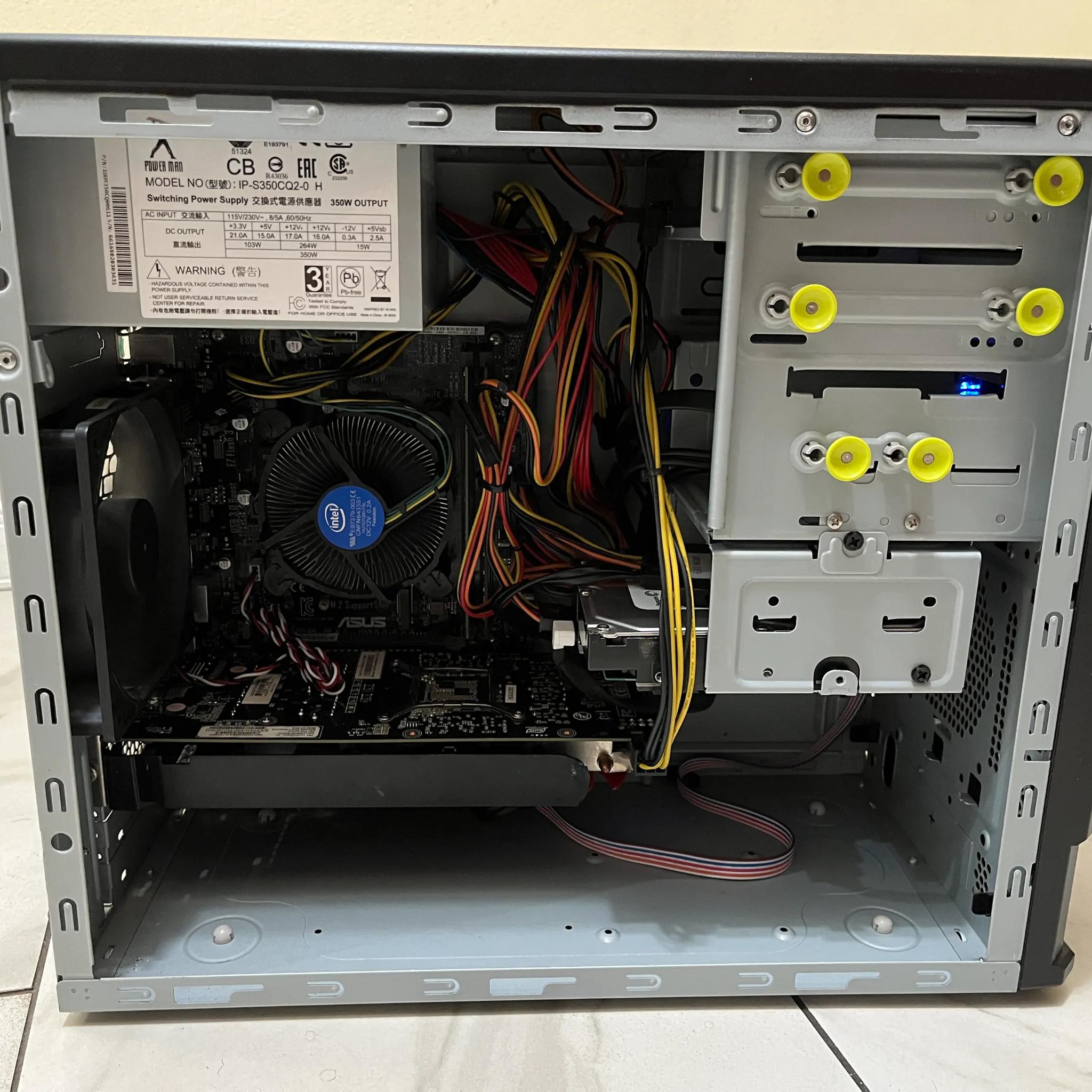 🖥️ Budget Sleeper Office Gaming PC –  Intel i5-7400, NVIDIA GTX 1060 6GB, 1TB Storage & 12GB RAM 🟢🔵