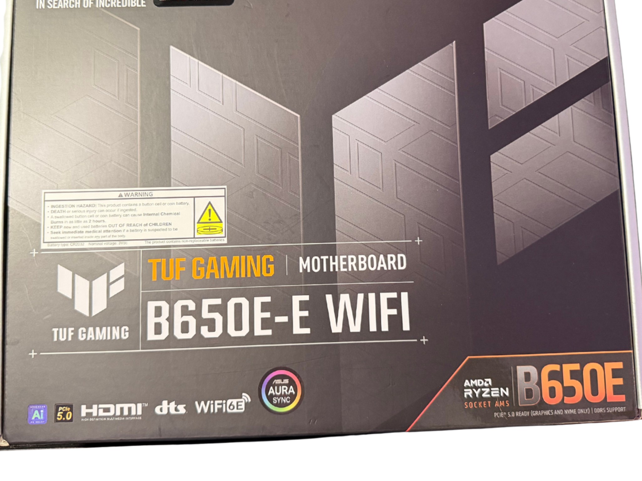 NEW ASUS TUF Gaming B650E-E WIFI Motherboard AM5 - Factory Sealed