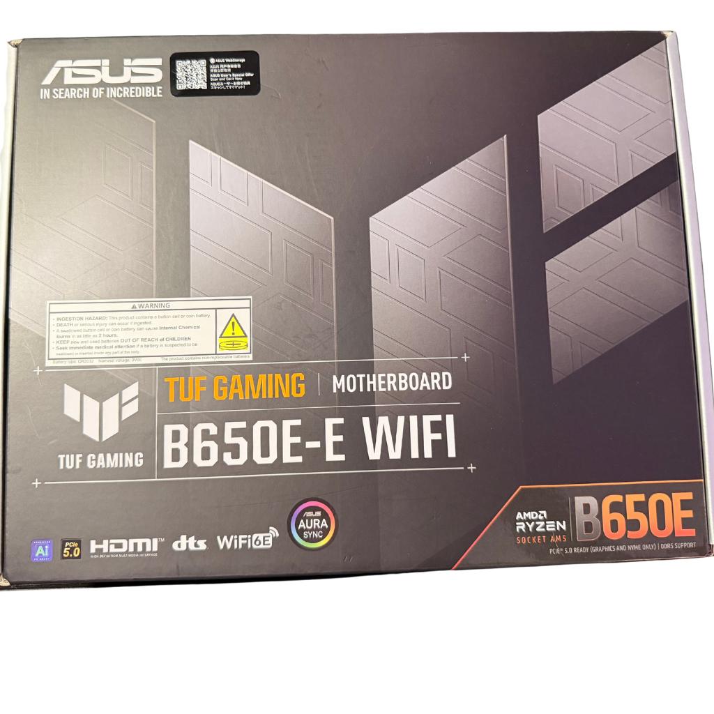 NEW ASUS TUF Gaming B650E-E WIFI Motherboard AM5 - Factory Sealed
