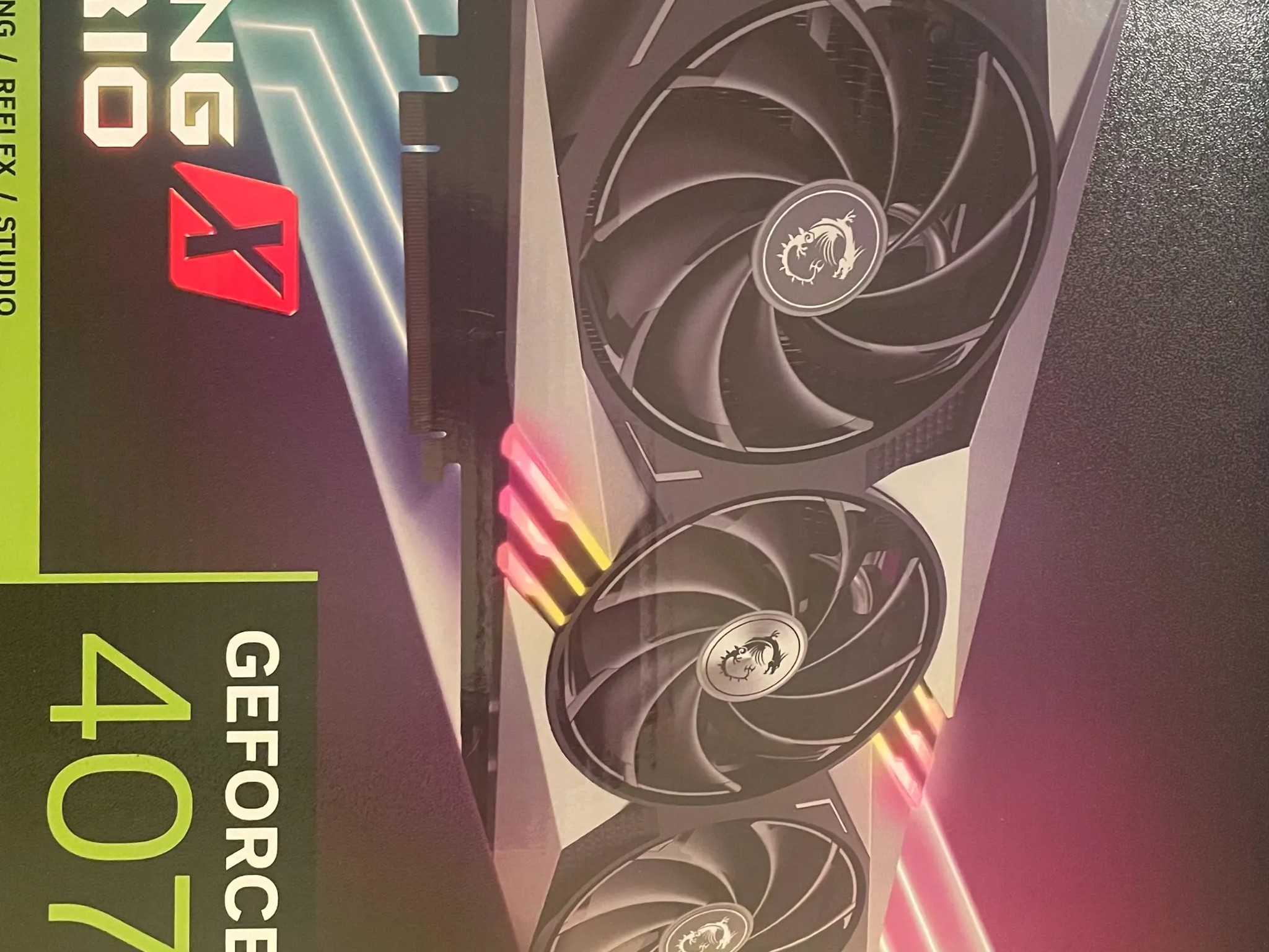 MSI GeForce RTX 4070 Ti GAMING X TRIO 12GB GDDR6X Graphics Card