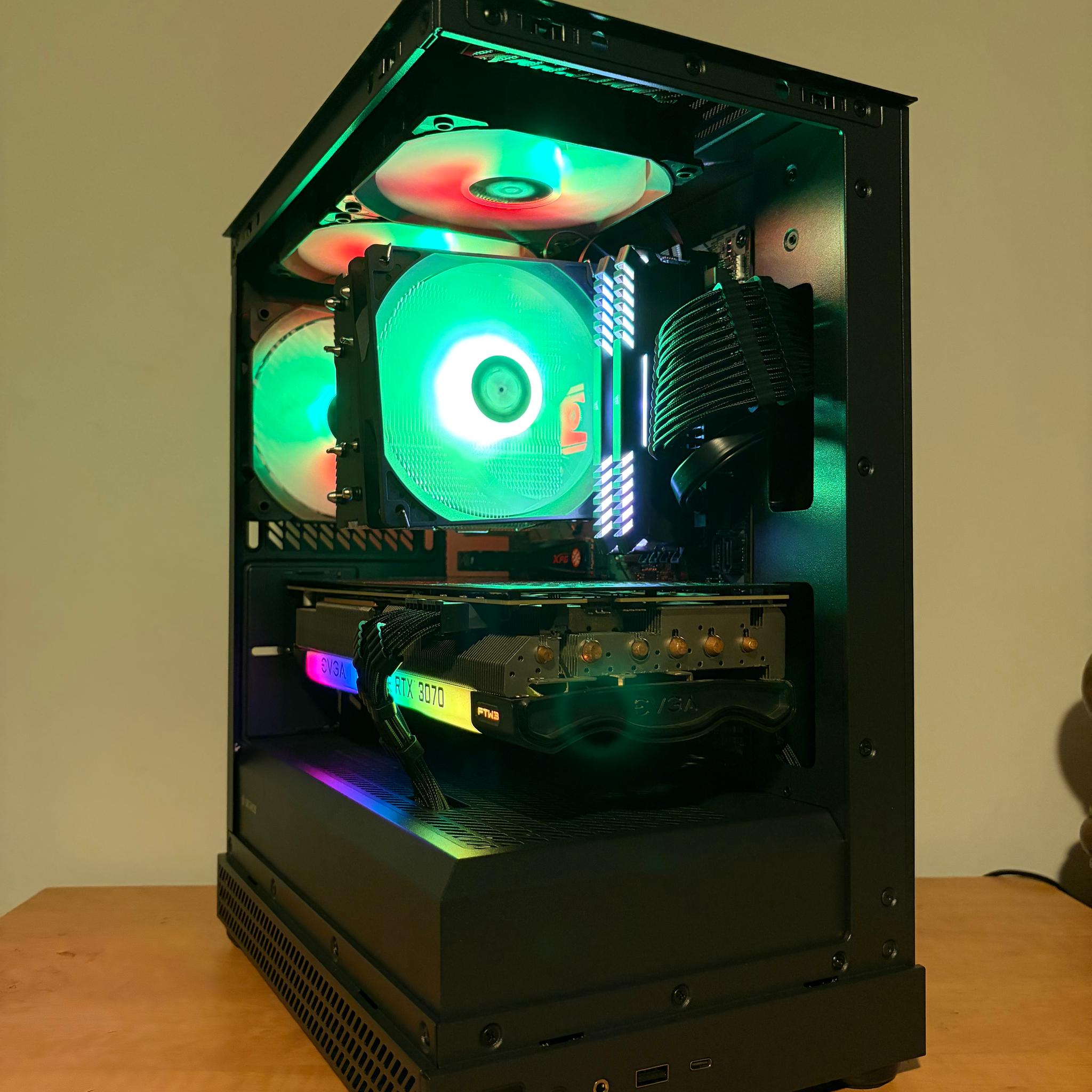 Ryzen 9 5950x, rtx 3070 evga FTW3