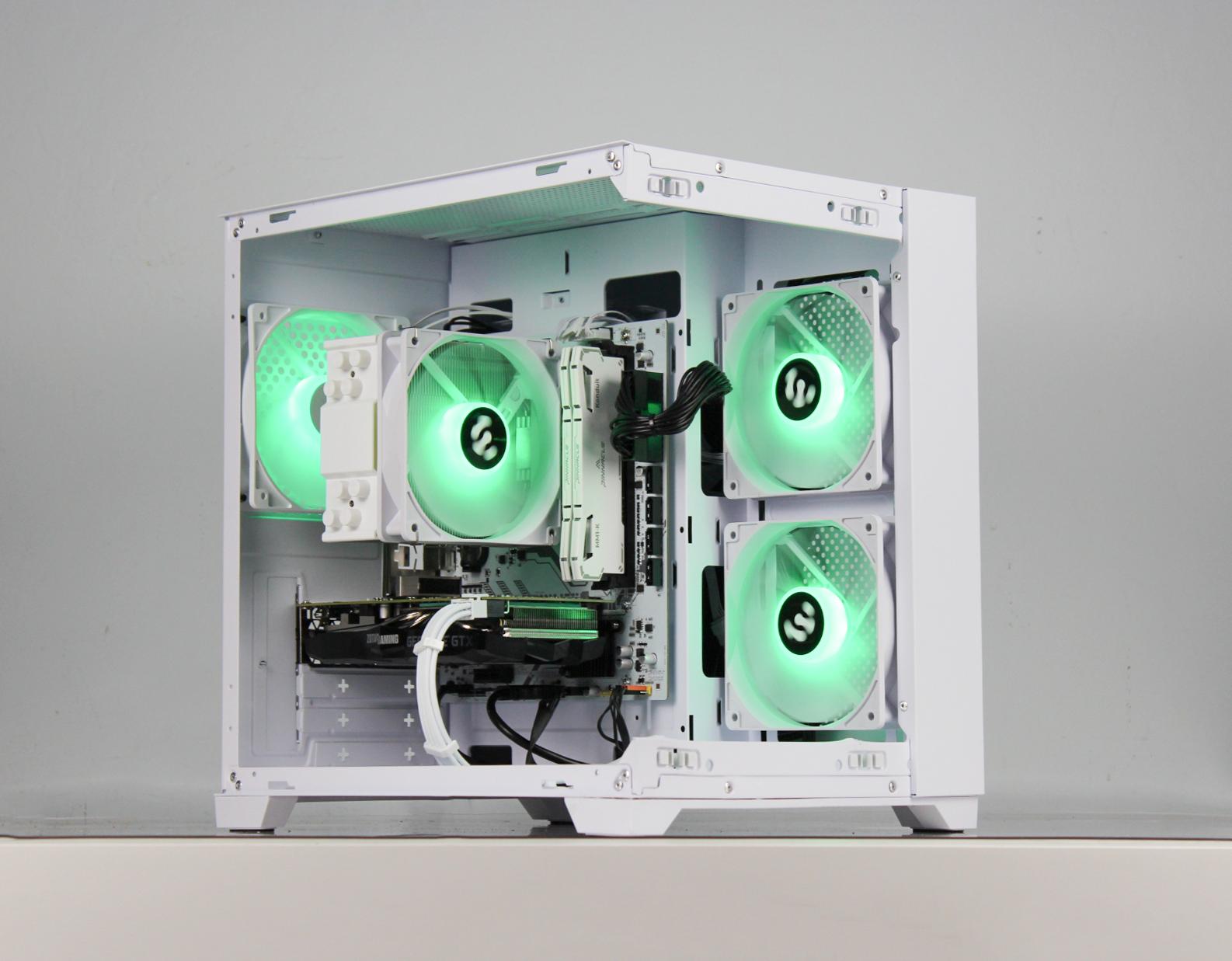 🧊White Gaming PC | GTX 1660 Super | Ryzen 5 2600 | 500GB SSD | 16GB RAM | 🧊