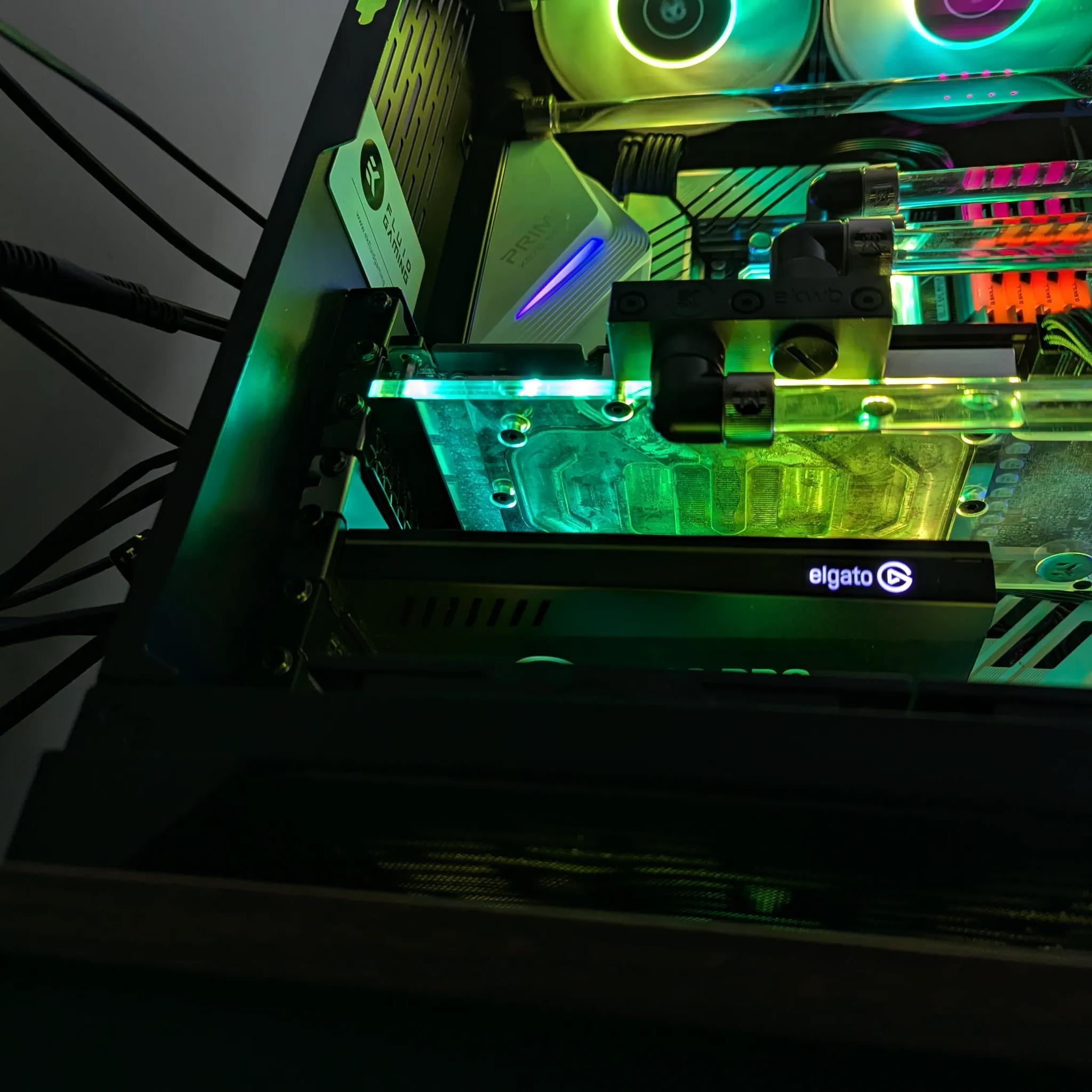 3090 with Ek waterblock nickel