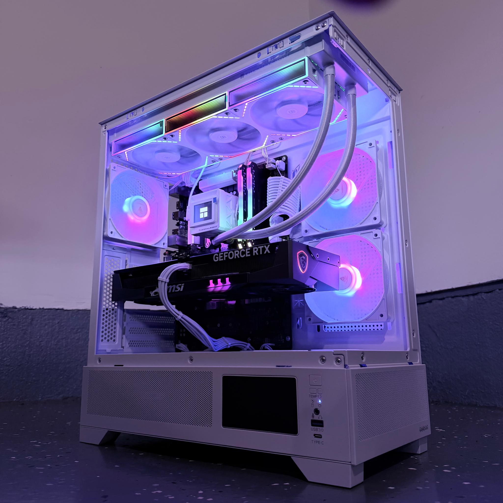 ❄️"Crystal Nova"❄️| 1440p Gaming | RTX 5070 | Intel i9 12900KF | 32B Ram | 2tb Storage | WiFi