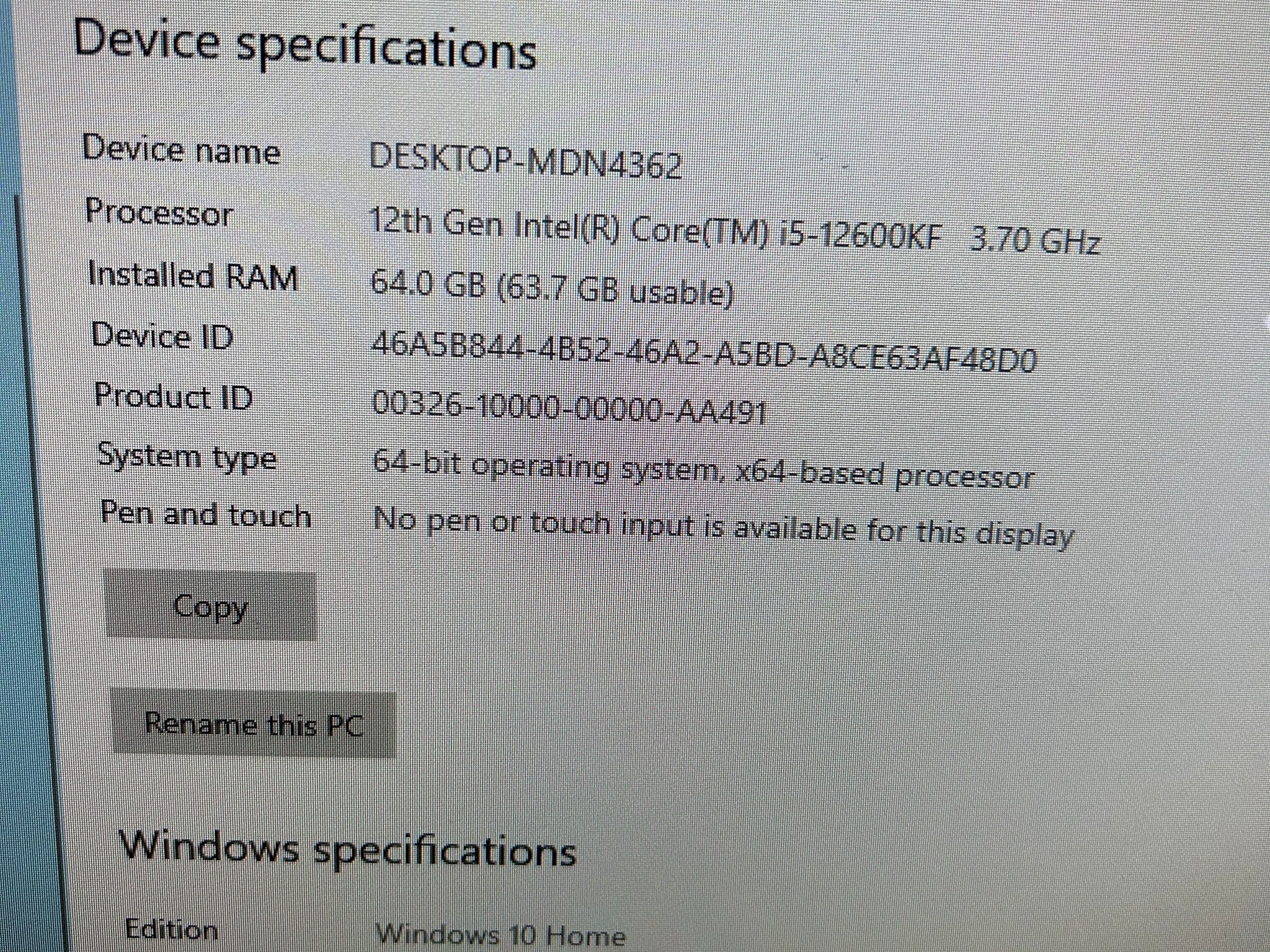 Power Panda (64 DDR5 ram 2 tb hd 4060 GPU unlocked CPU)