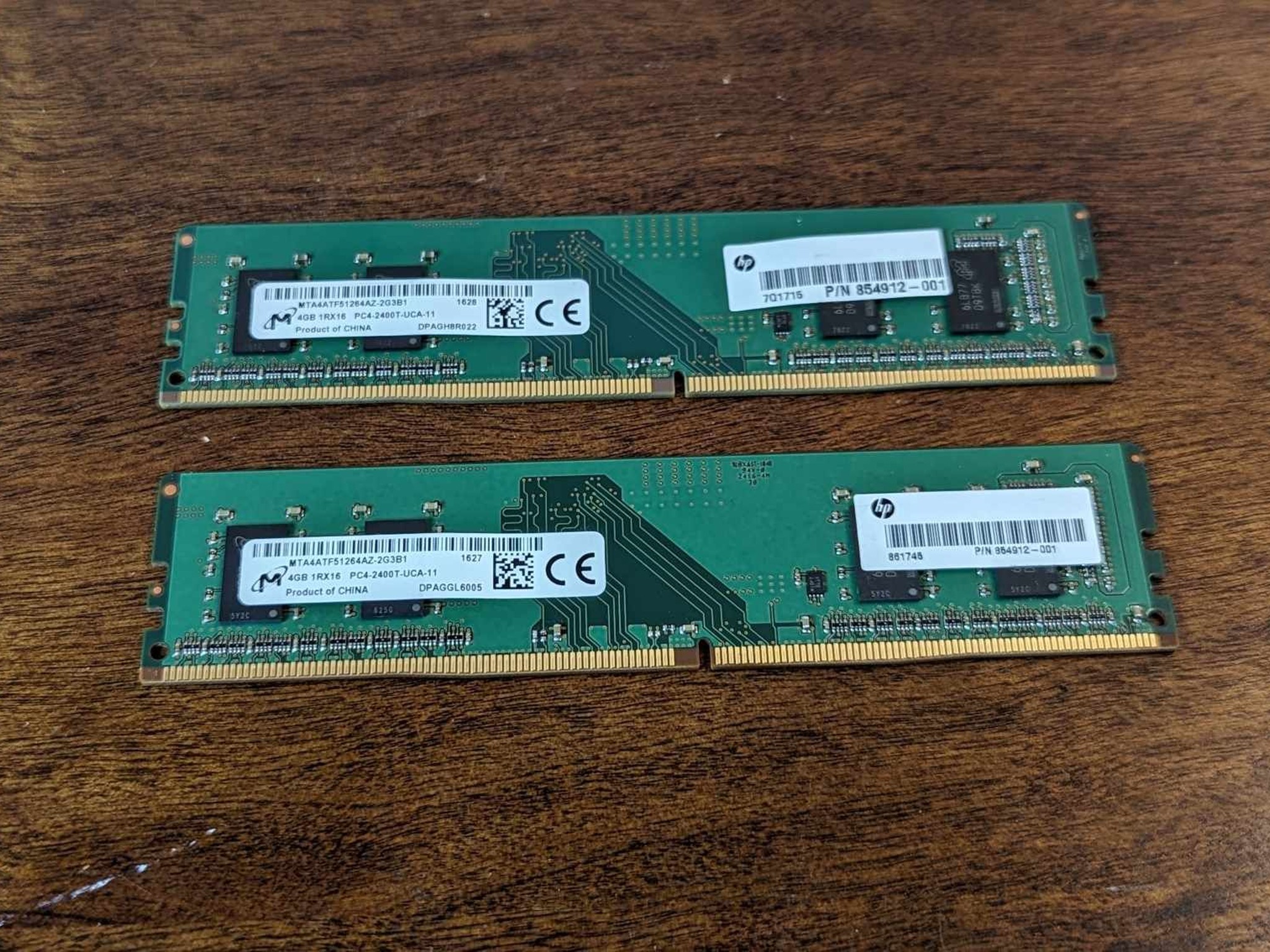 Crucial Micron RAM 2x4GB DDR4 2400MHz