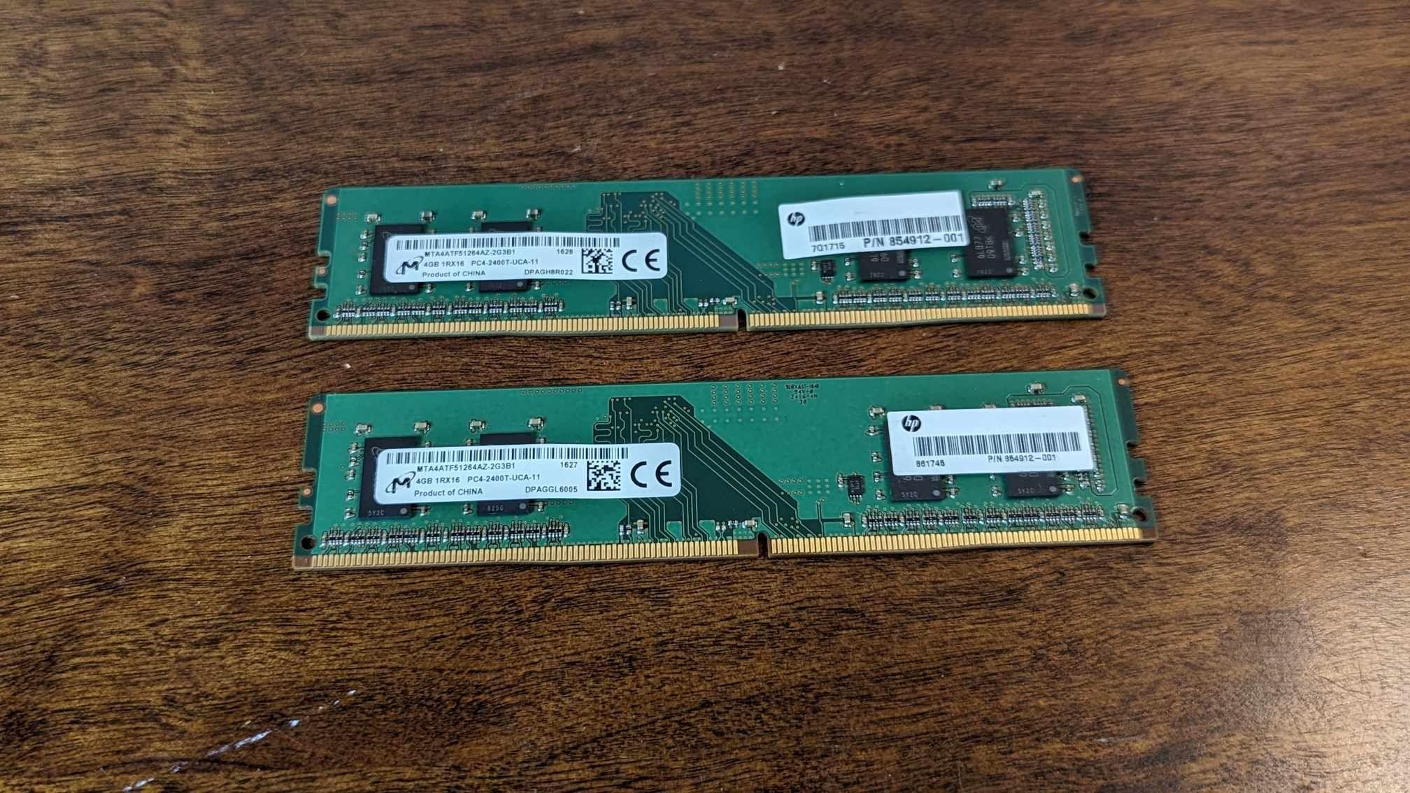 Crucial Micron RAM 2x4GB DDR4 2400MHz