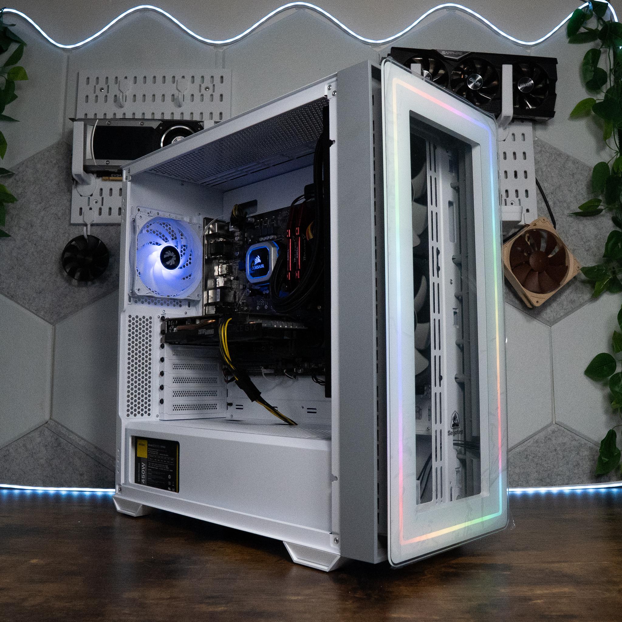 🌨🍬 | ZOTAC GTX 1660 6GB OC | INTEL i5 10400 | 32GB DDR4 RAM | 1.25TB | Arctic Candy