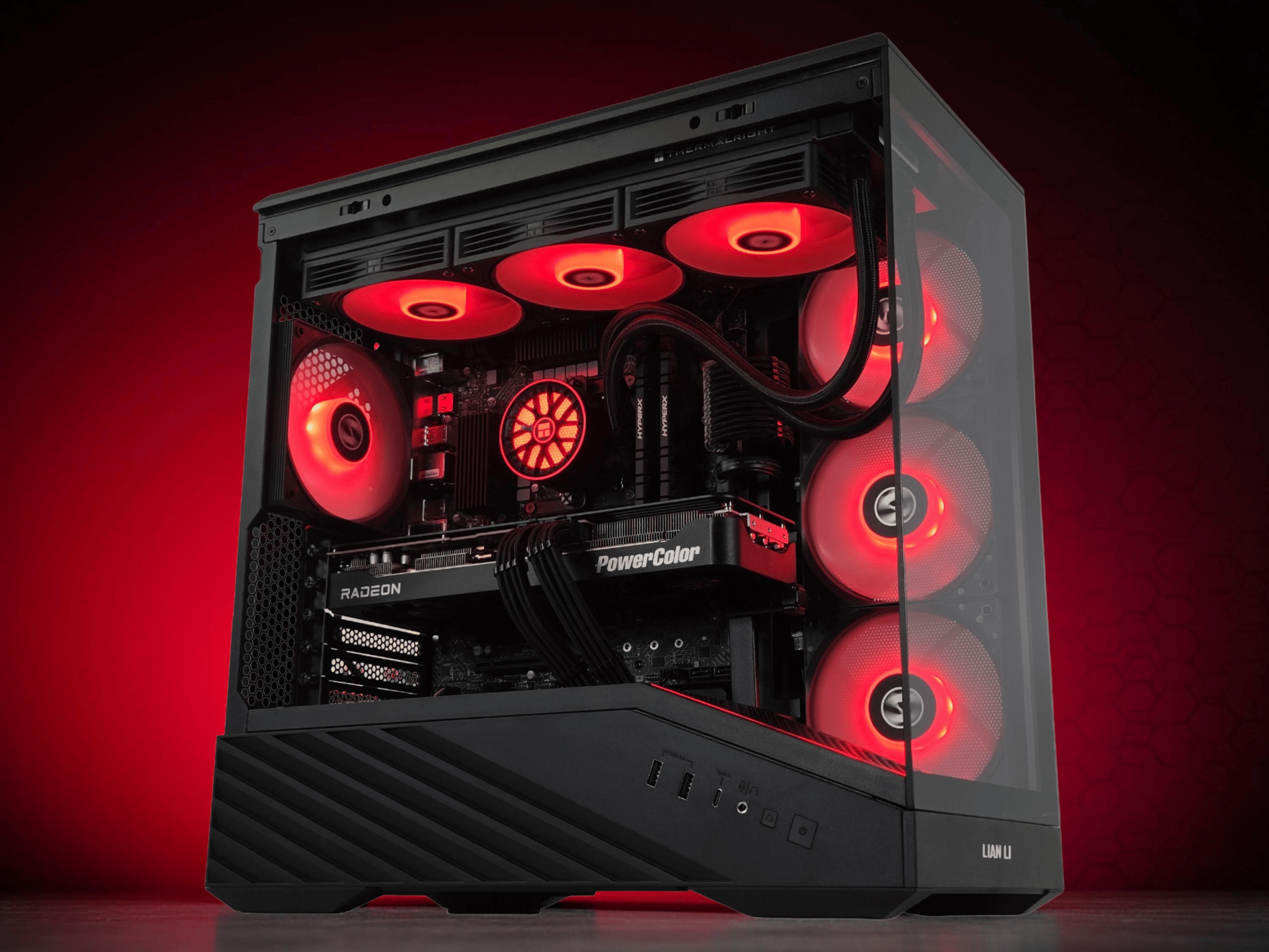 🖤Darkstar◼️Liquid Cooled Gaming PC◼️AMD RX 9060 XT 16GB◼️AMD Ryzen 7 5800X◼️32GB DDR4◼️1TB NVME