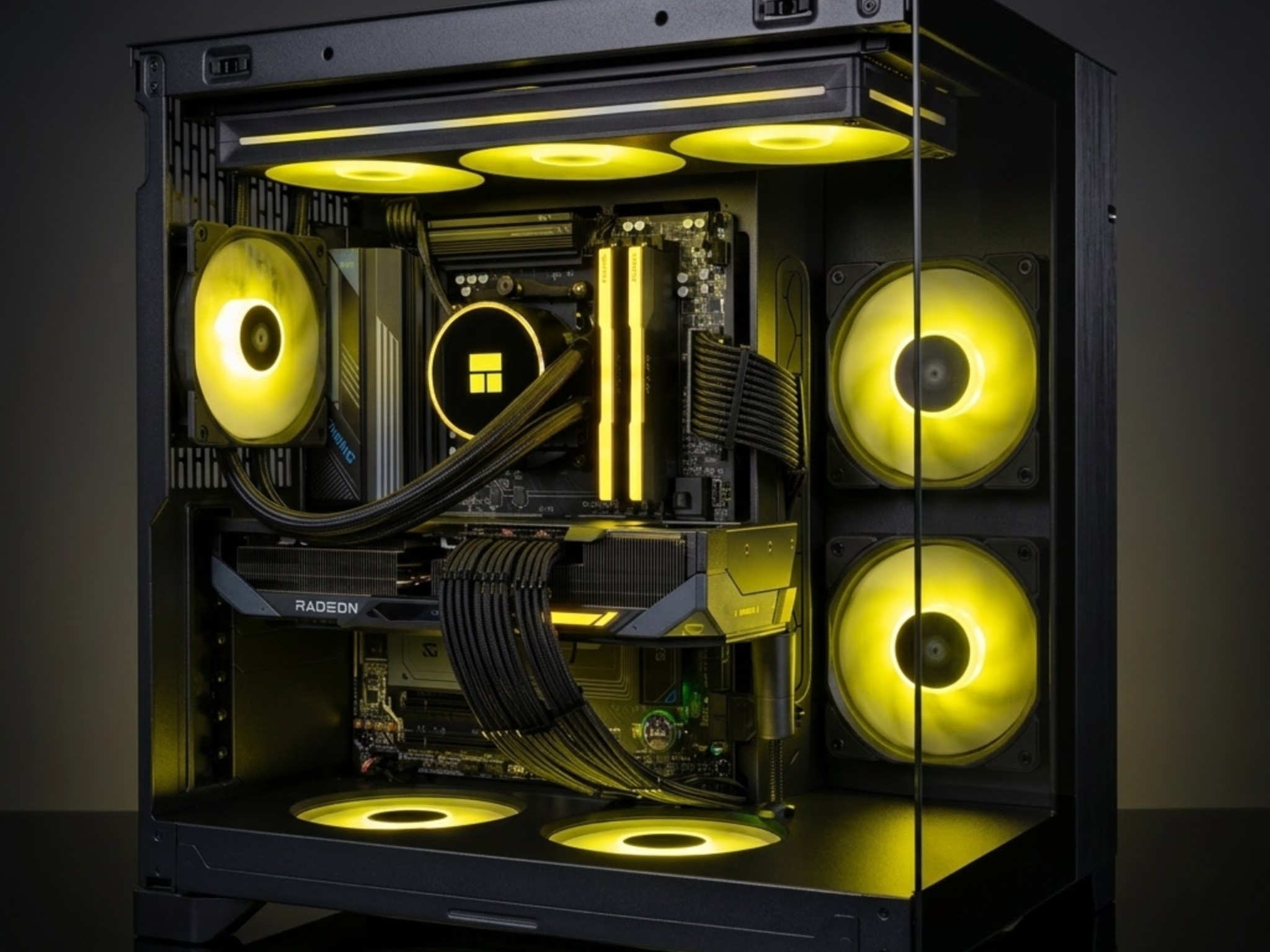 ☄️AMD Beast Gaming PC☄️ AMD RX 9070 XT 16GB☄️ AMD Ryzen 7 7800X3D☄️ 32GB DDR5☄️2TB NVM...