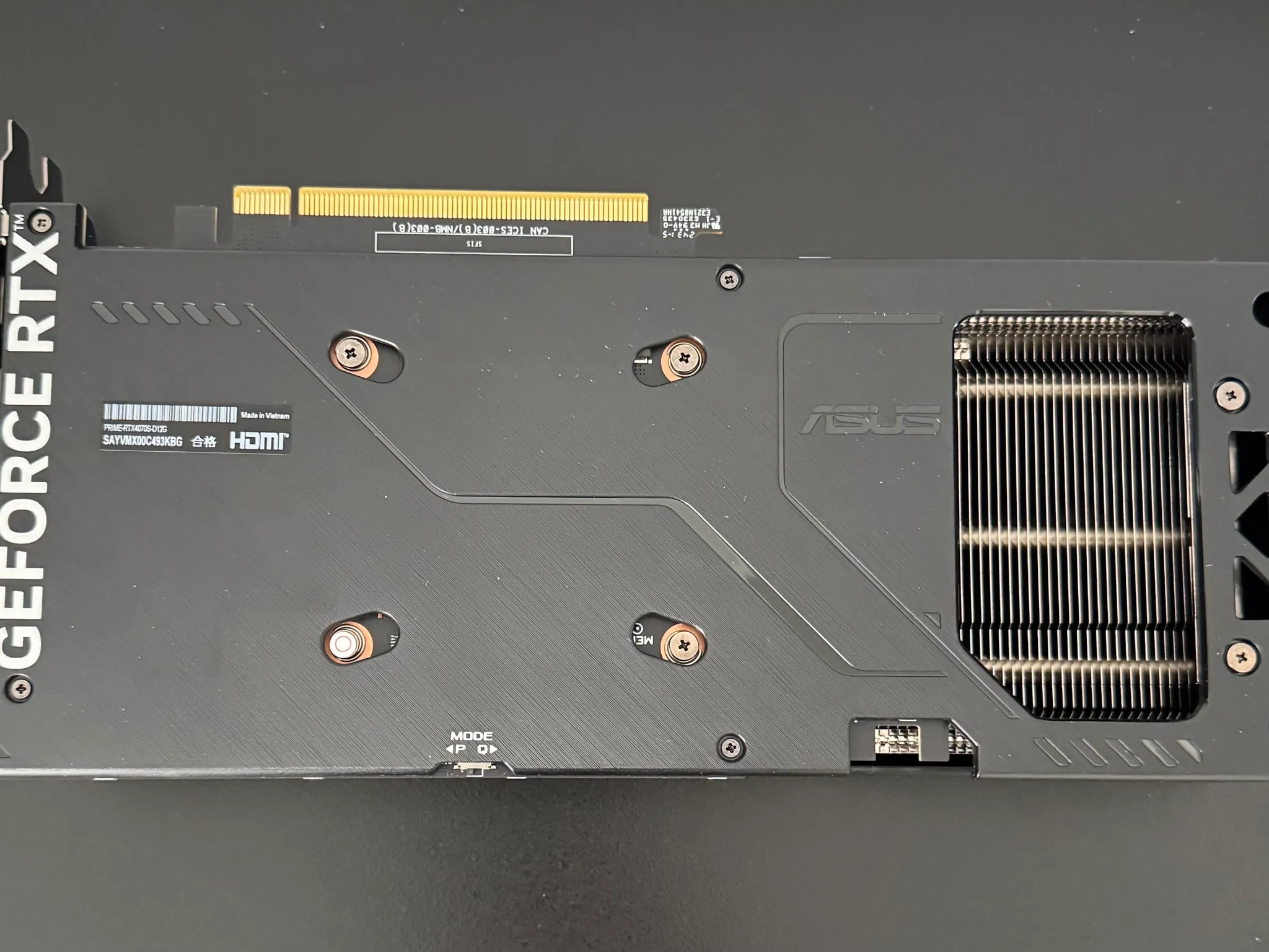Asus PRIME OC GeForce RTX 4070 SUPER 12 GB