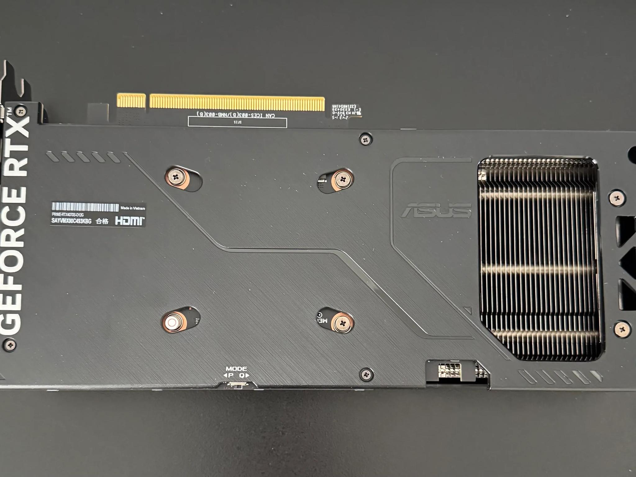 Asus PRIME OC GeForce RTX 4070 SUPER 12 GB