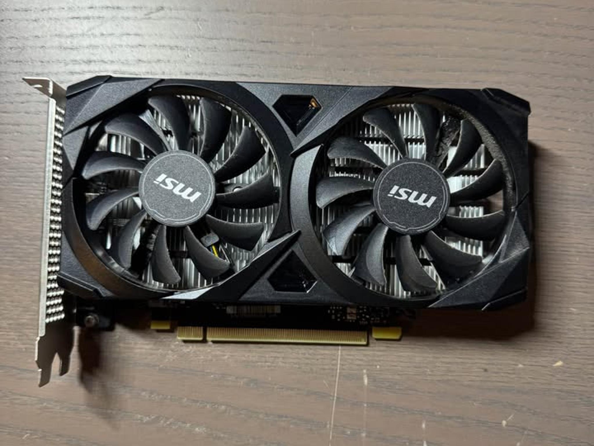 MSI VENTUS 2X OC GeForce RTX 3050 6GB GPU GRAPHICS CARD