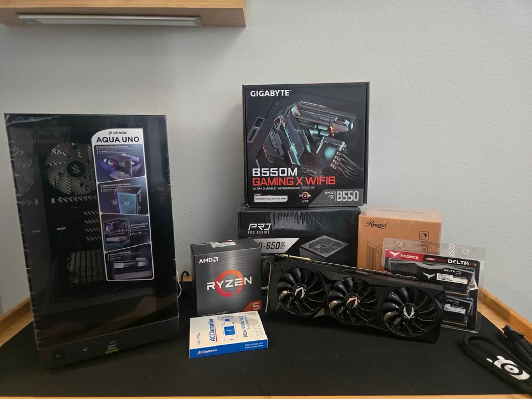 Custom Gaming PC Build AM4 "Blackout" 2080 Super
