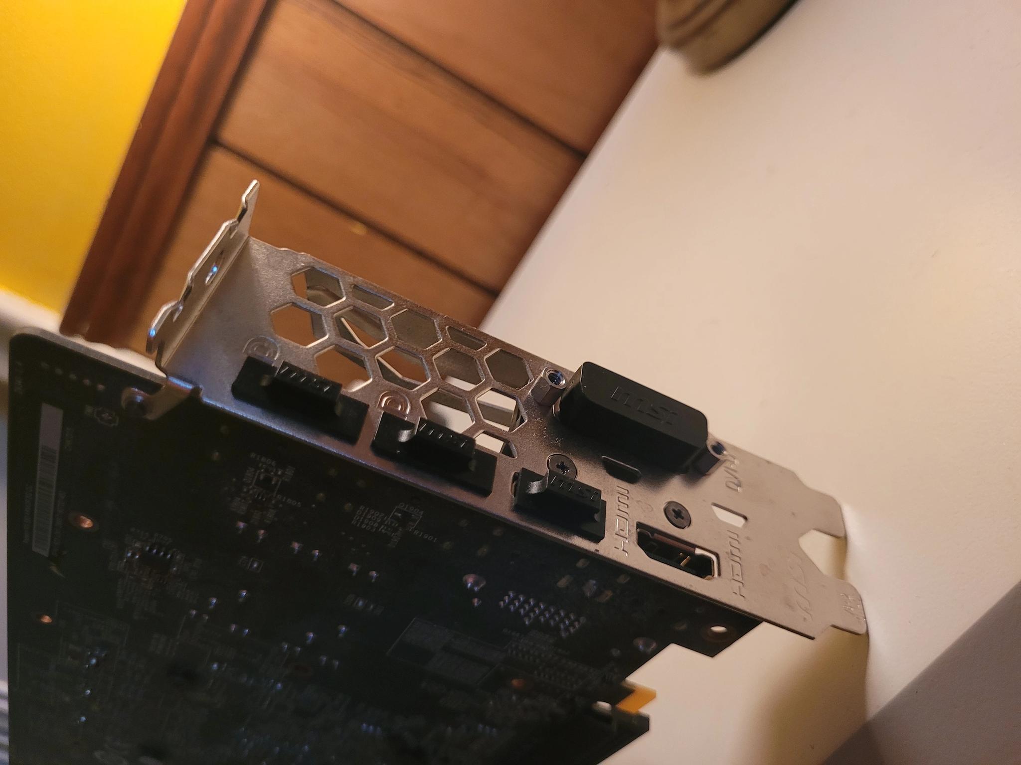 MSI ARMOR OC Radeon RX 580 8 GB GDDR5