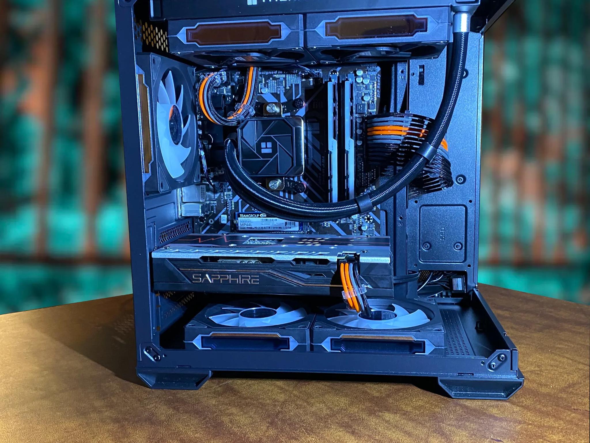 AMD Gaming PC Orange Themed | Jawa