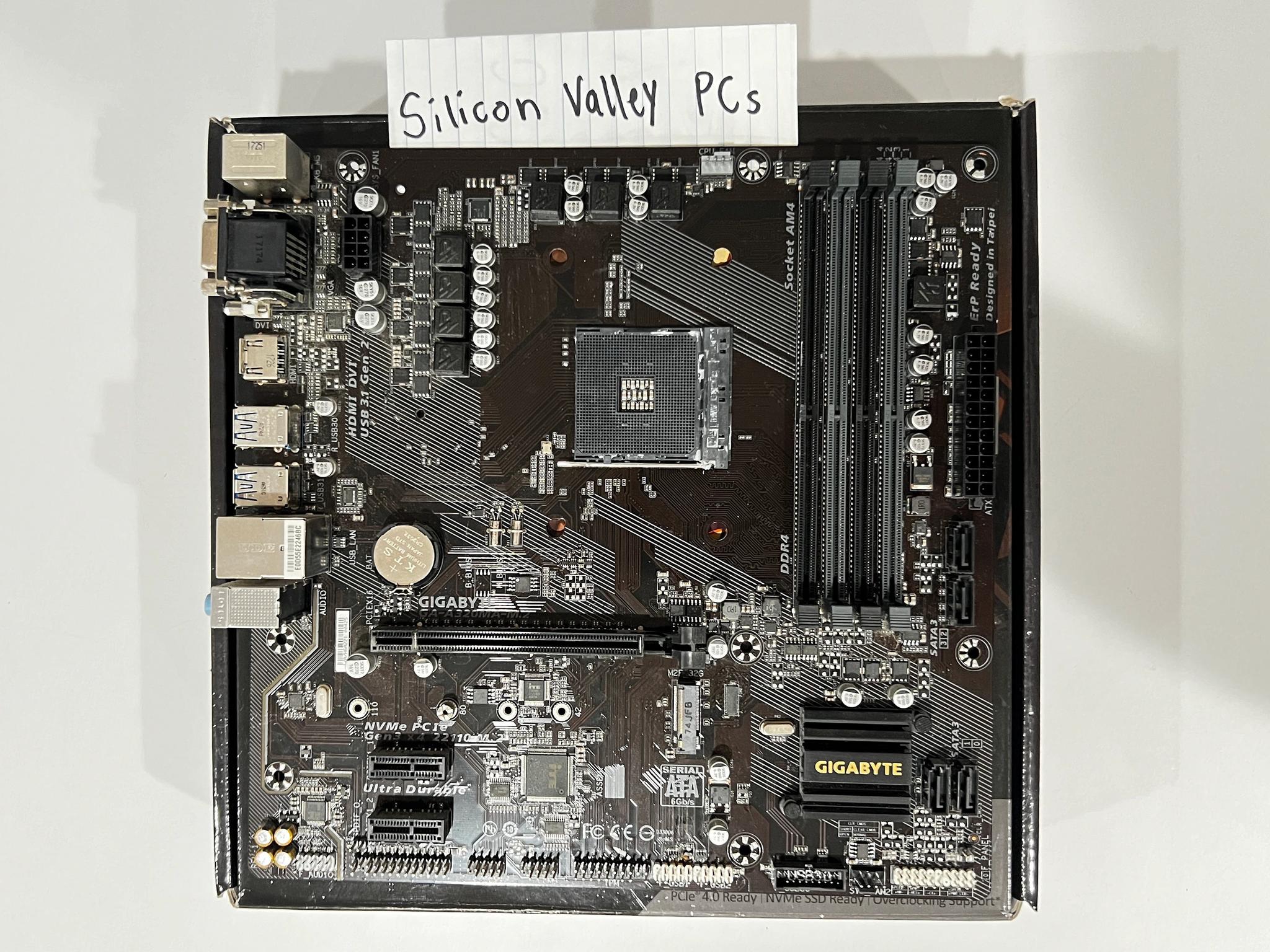 GIGABYTE GA-A320MA-M.2 AM4 (For Parts)