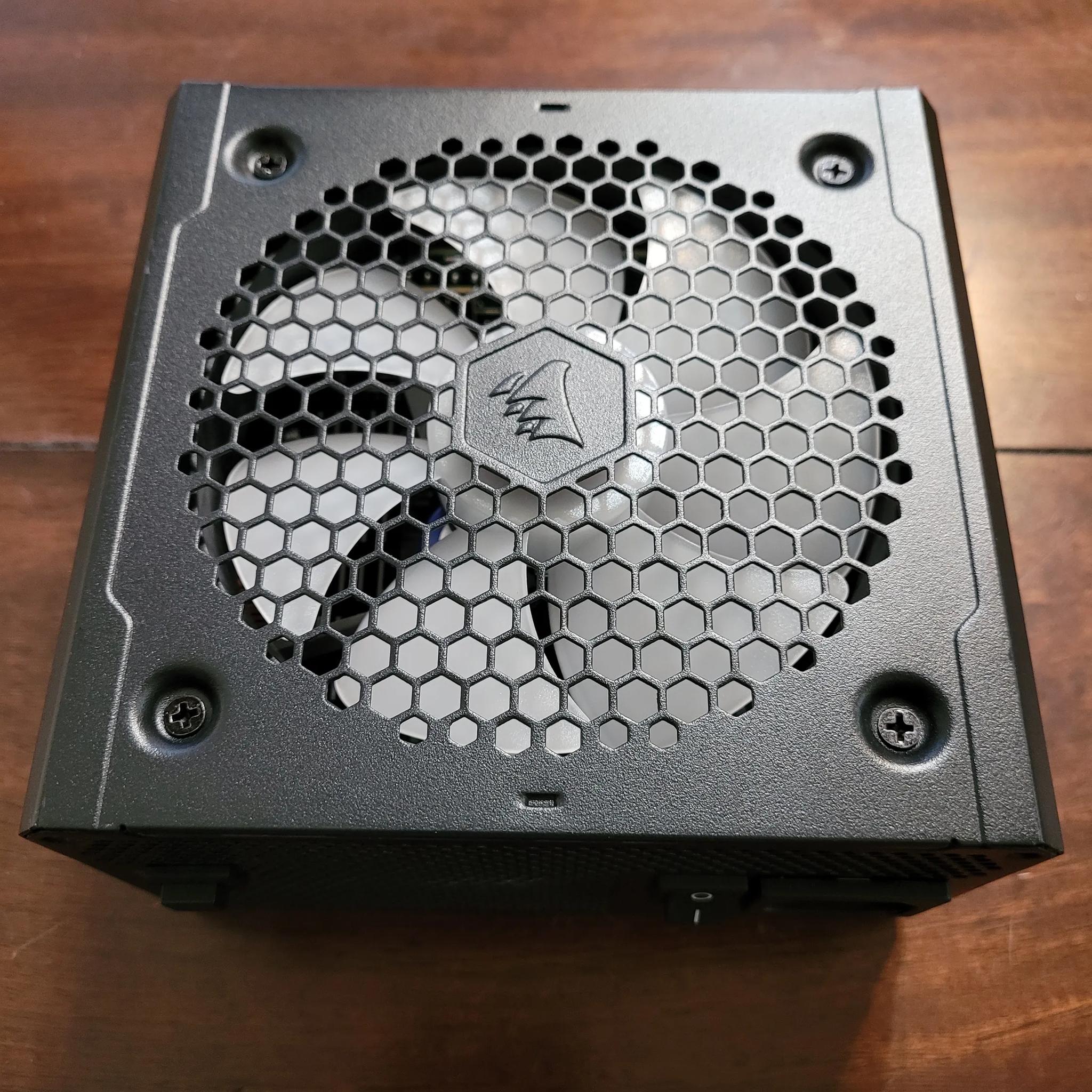 Corsair CX550F 550W 80+ Bronze Certified Fully Modular ATX RGB Series Power Supply (Black)