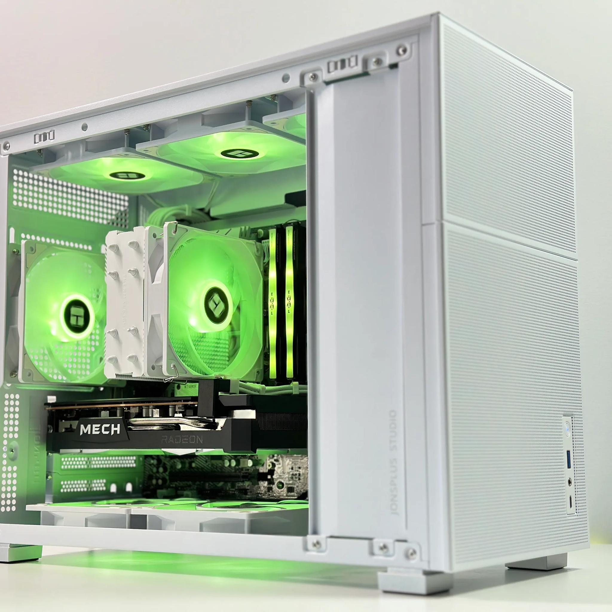 💜Gaming PC💜AMD RX 6650 XT 8GB🌚Intel i5 10400F 6-core🌚16GB DDR4🌚1TB  NVME