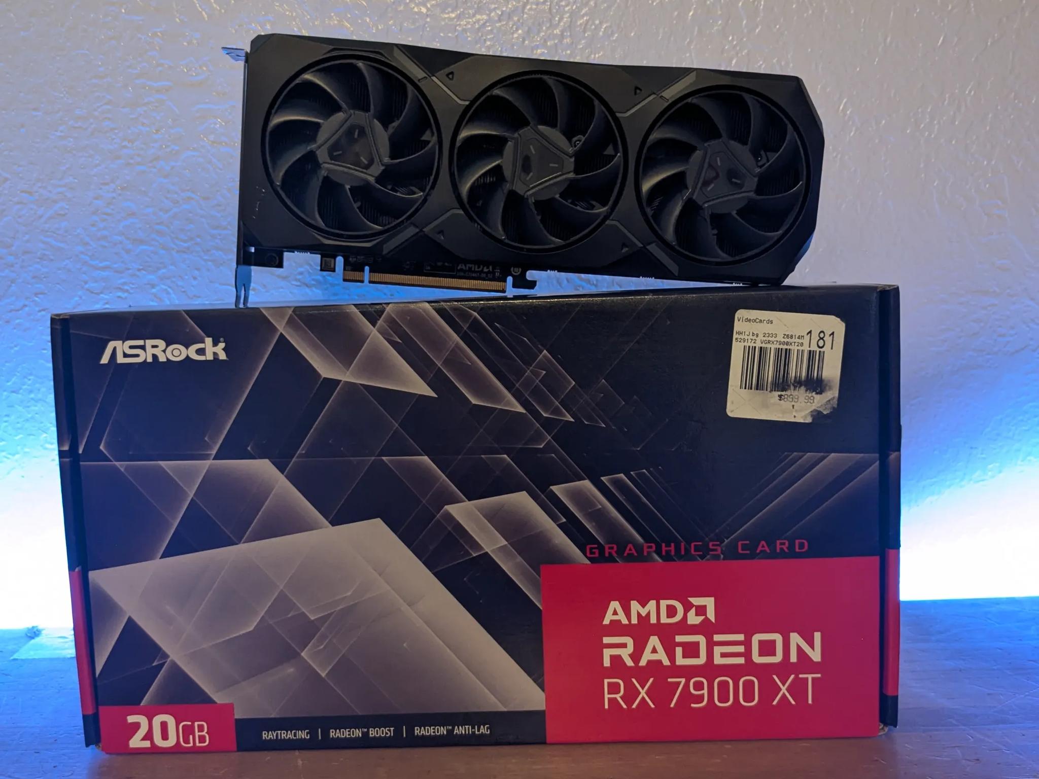 RX 7900 XT 20 GB ASRock Reference Edition