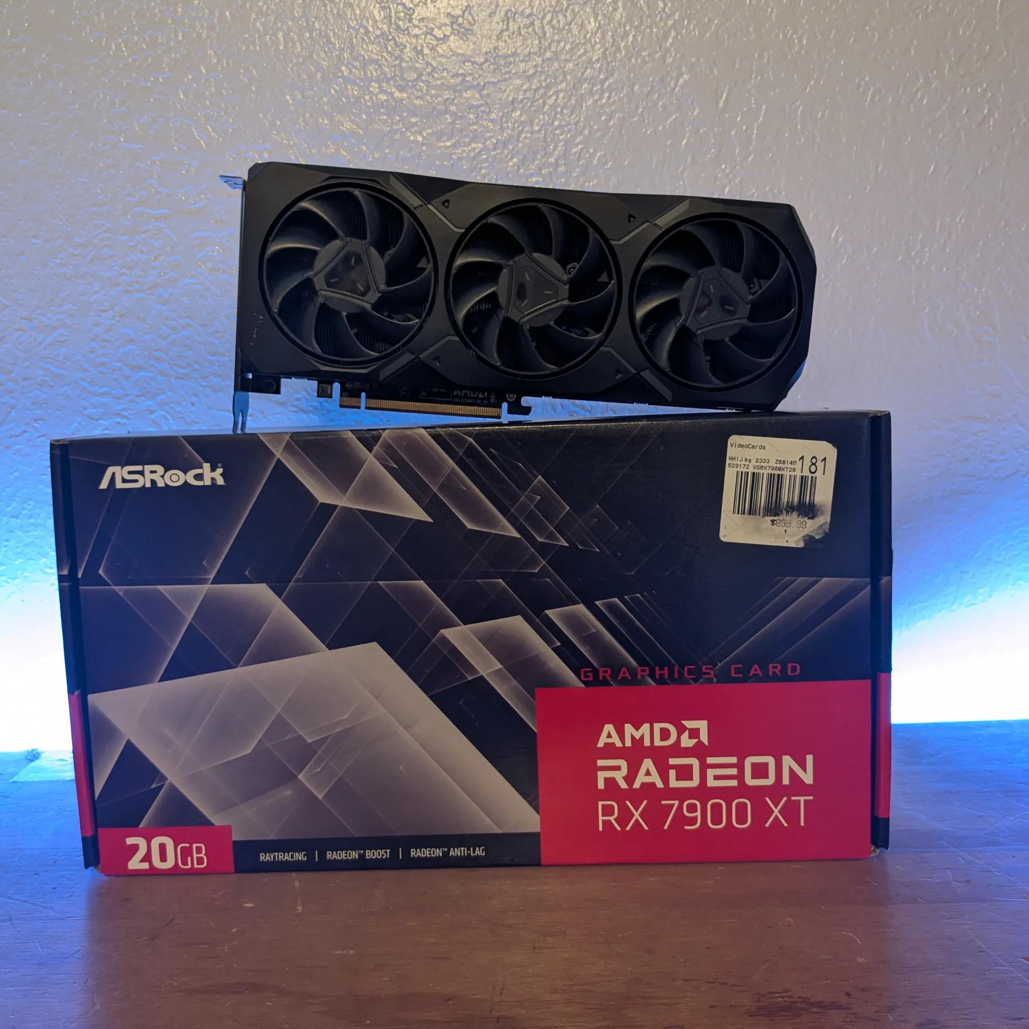 RX 7900 XT 20 GB ASRock Reference Edition