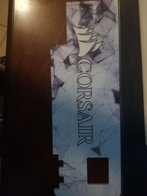 corsair custom gpu backplate for 3080/3090 gigabyte vision cards