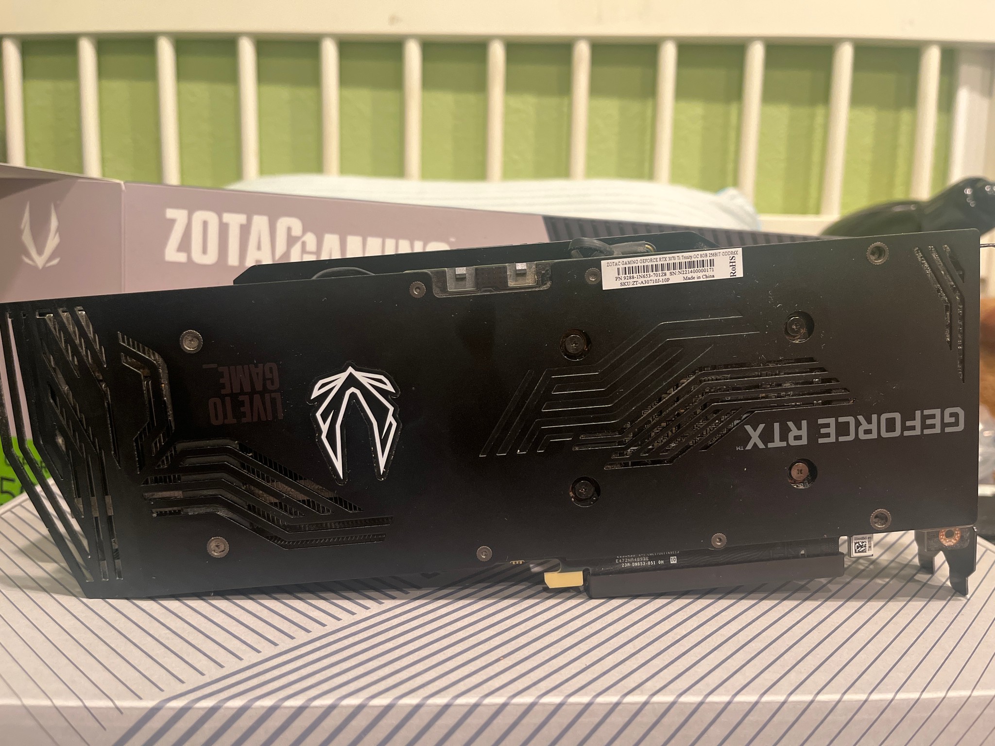 ZOTAC GAMING Trinity OC GeForce RTX 3070 Ti