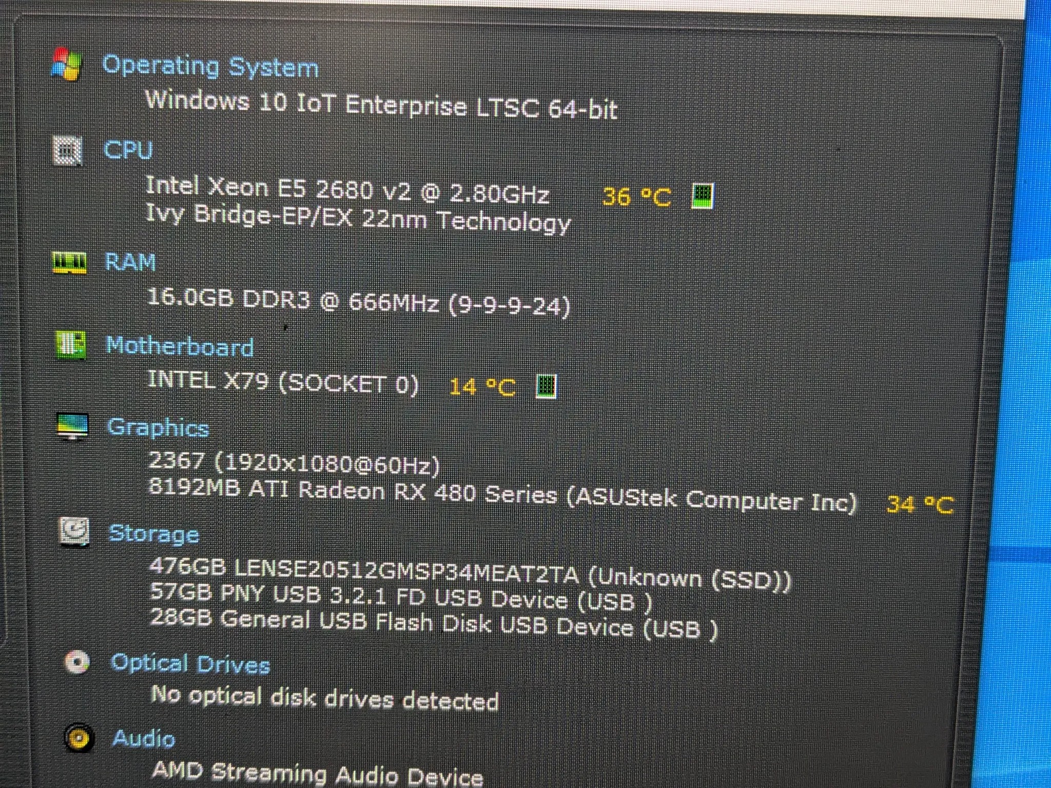 140 FPS Fortnite | 180 Day Warranty | 10 Core Xeon, 16GB RAM, RX 480 8G, 512GB SSD, Win10, Wifi