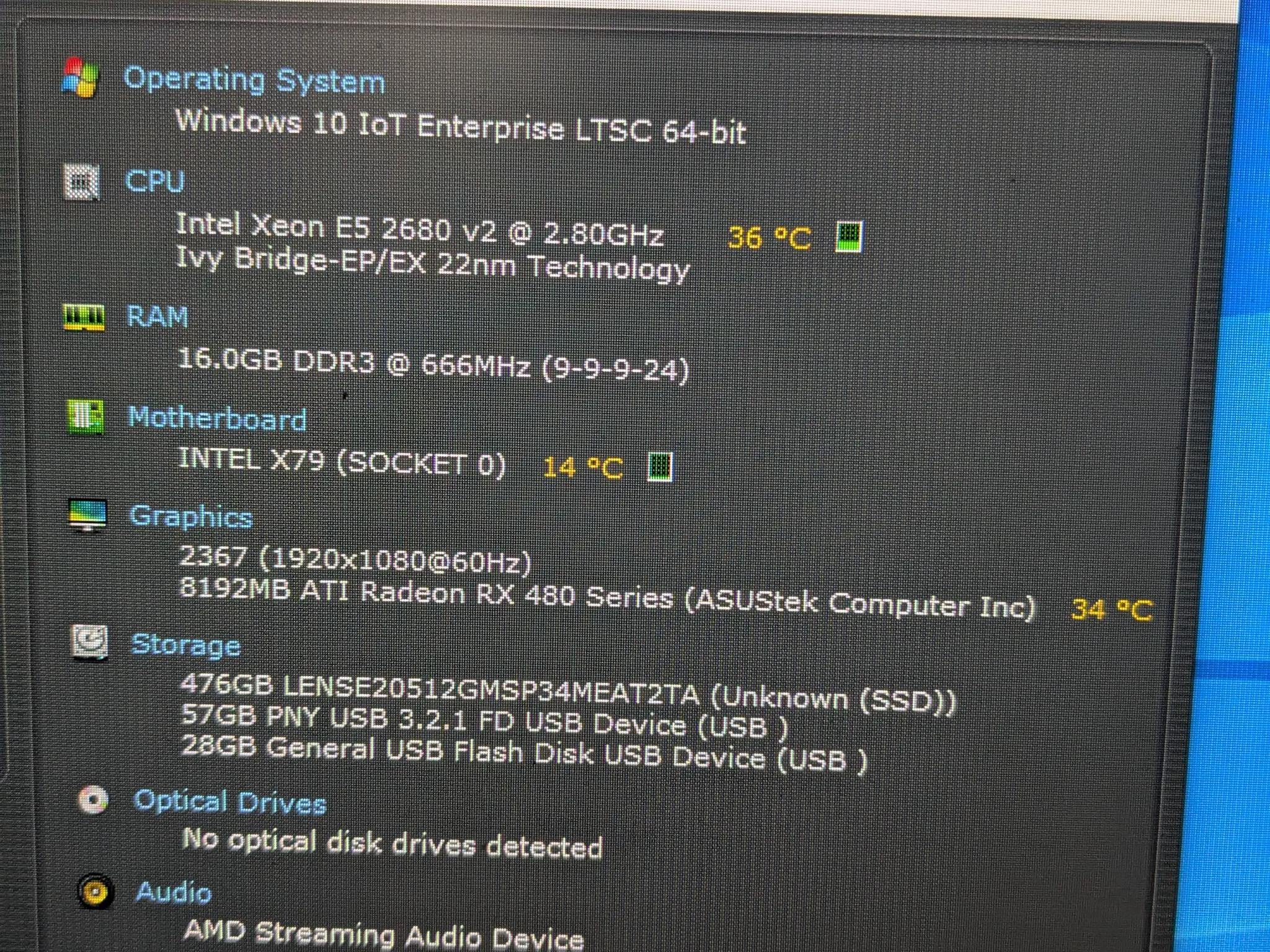 140 FPS Fortnite | 180 Day Warranty | 10 Core Xeon, 16GB RAM, RX 480 8G, 512GB SSD, Win10, Wifi