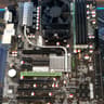 Retro XFX 750A Motherboard with CPU, RAM, Cooler, etc.