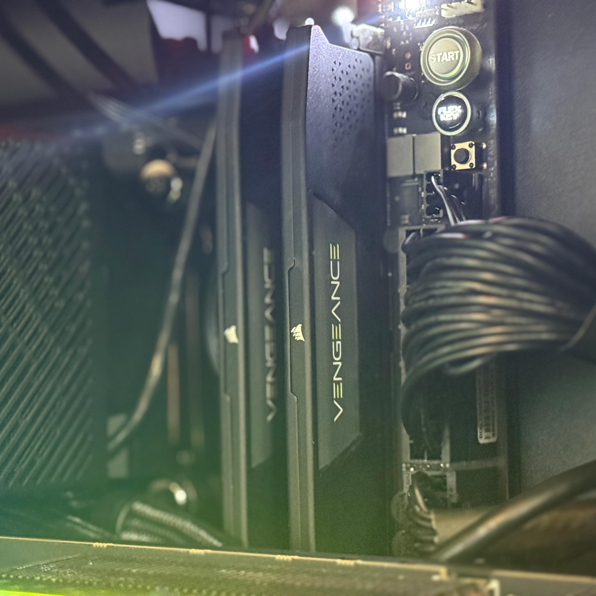 The Dark Sentinel – RTX 3090 Ti | 9950X | 64GB RAM | 4TB NVMe | 1000W Gold | AI & Creator Fortress