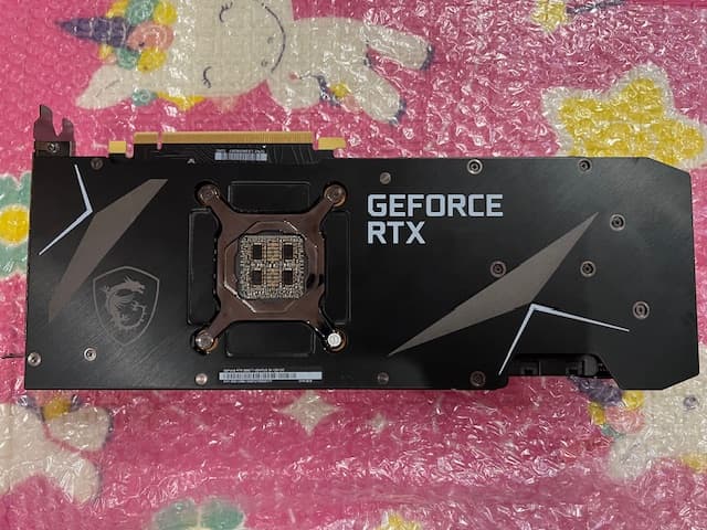 MSI NVIDIA GeForce RTX 3080 Ti Ventus 3X Overclocked Triple-Fan 12GB GDDR6X PCIe 4.0 Graphics Card