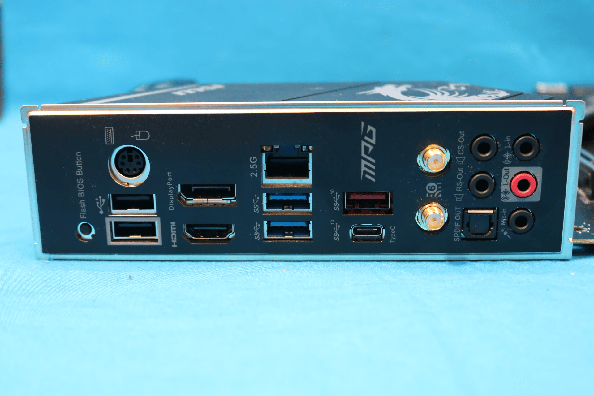 *DAMAGED* MSI MPG B550 Gaming Edge WIFI AMD Socket AM4 DDR4 ATX Desktop Motherboard