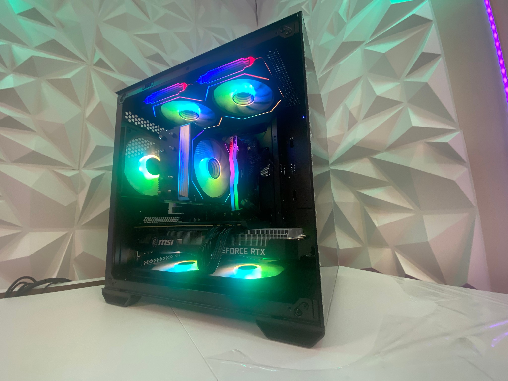 1440P Gaming PC | RYZEN 5 5600G | RTX 3070 8GB | 32GB RAM | 1TB NVME SSD |1080p/1440p High FPS Ready