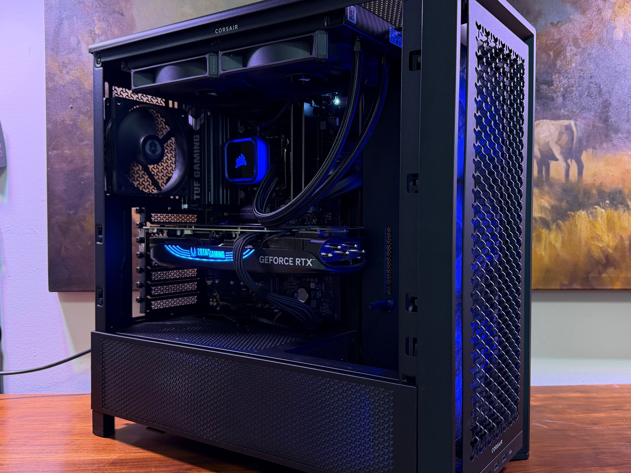 RTX 4070 Ti SUPER | Ryzen 7 7700X | 32GB DDR5-6000 | 2TB NVMe | Corsair H115i AIO | 850W Gold PSU