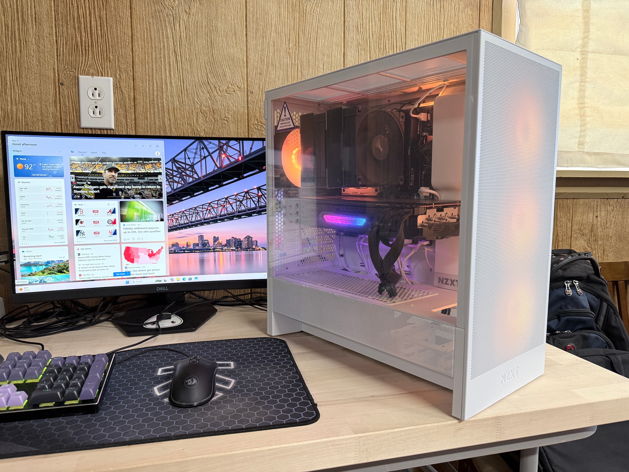 AMD Ryzen 7 7800X3D, 32GB 6000 MT/s, 1TB, RX 6800 XT 16GB - Beautiful Gaming PC!