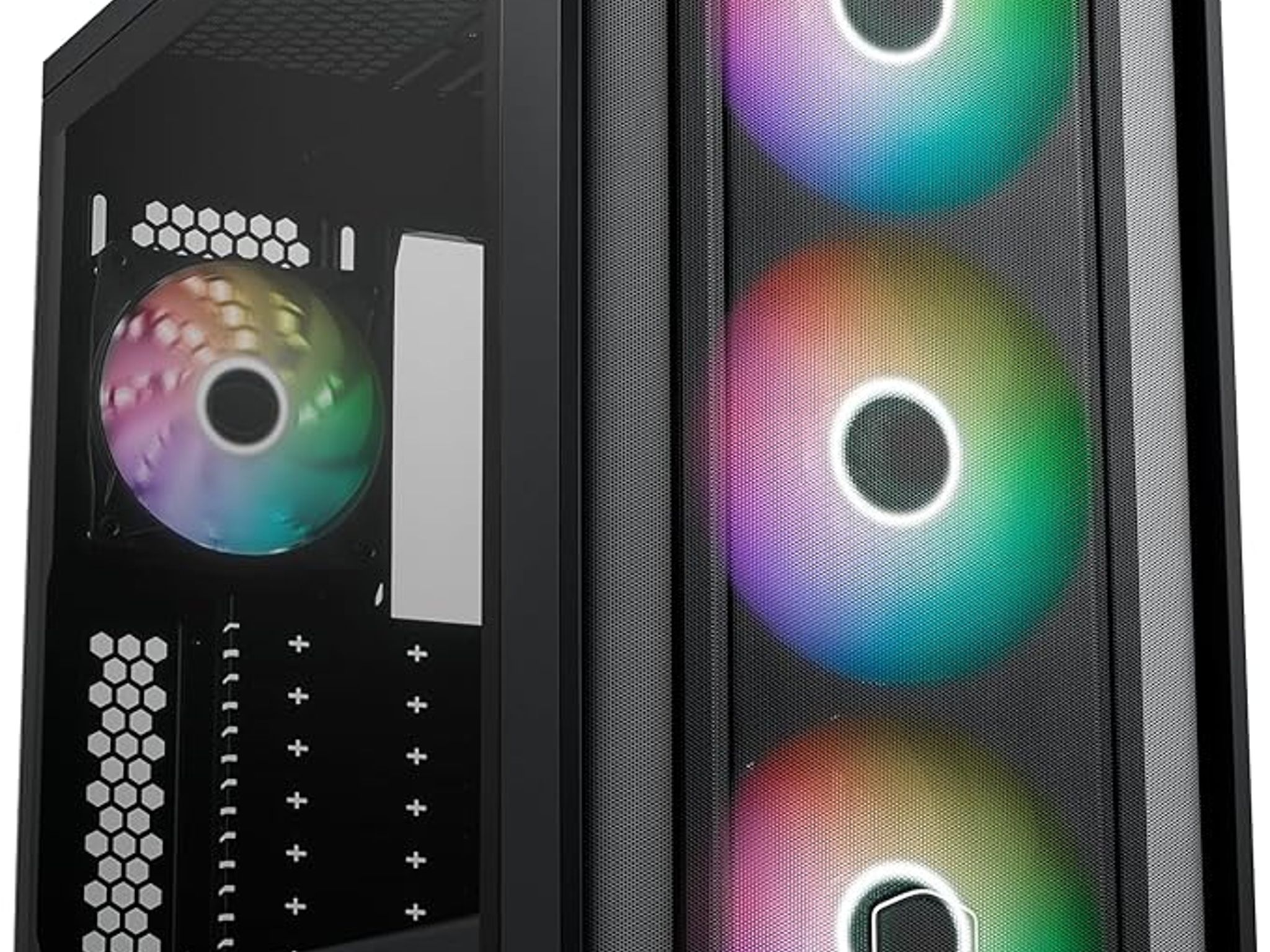 Cooler Master MasterBox 600 ATX Black Mid-Tower Computer Case