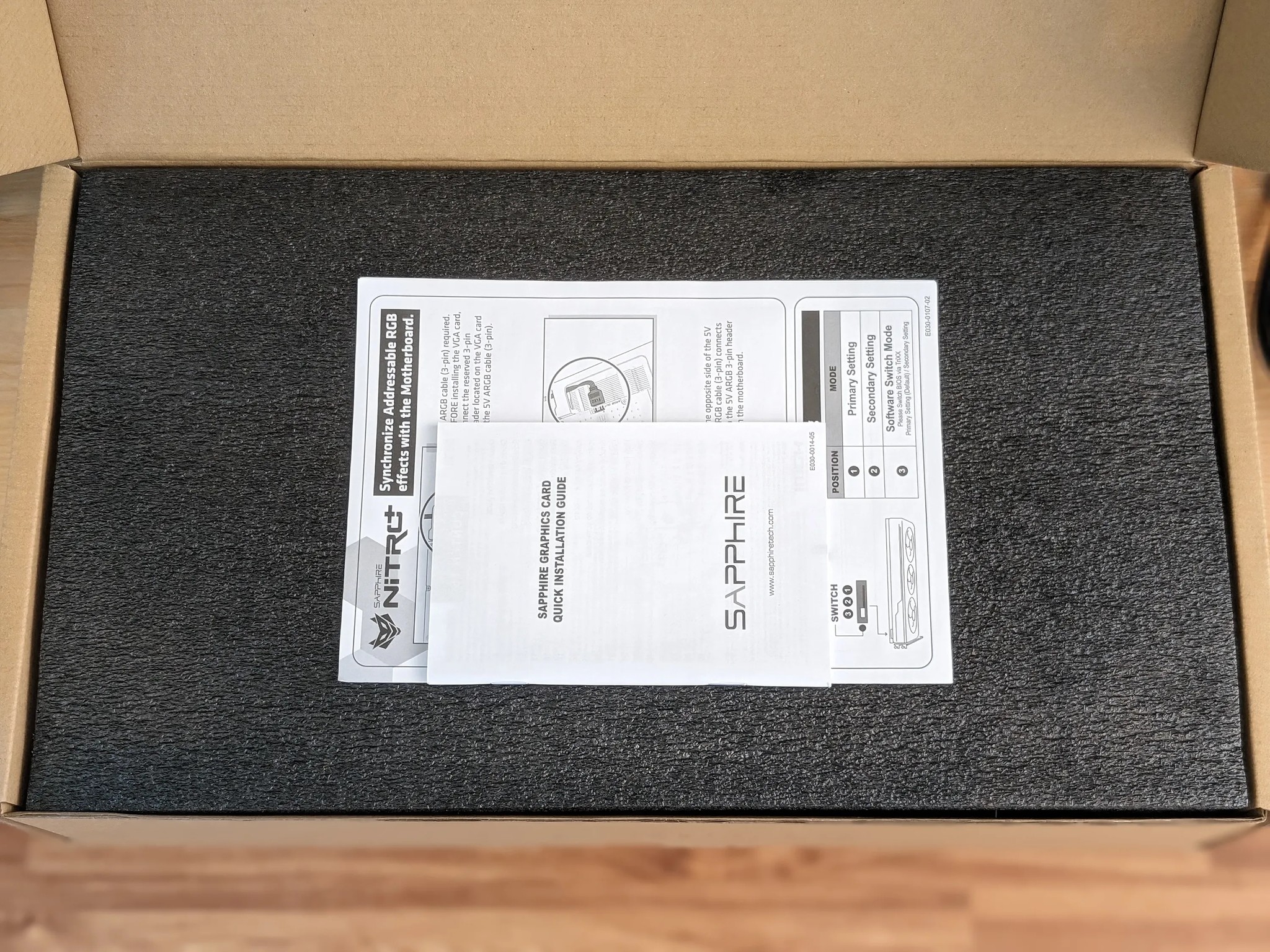 SAPPHIRE NITRO Radeon RX 7900 XTX 24GB GDDR6 - LIKE NEW