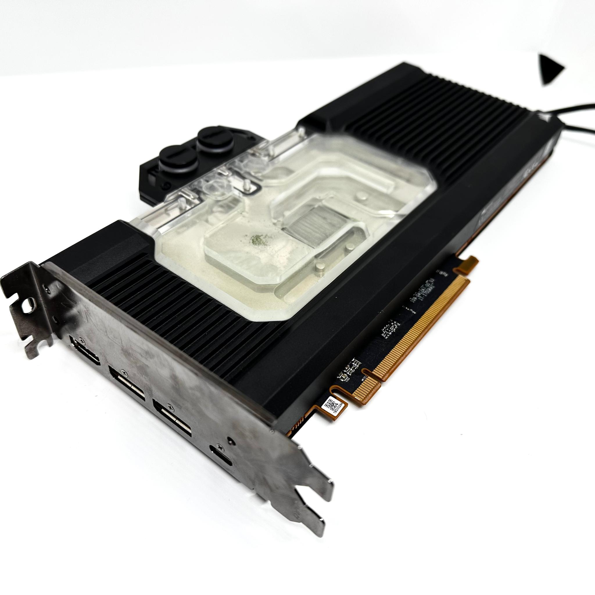 AMD Radeon RX 6800 XT Reference Edition Graphics Card + Hydro X Series XG7 RGB GPU Water Block