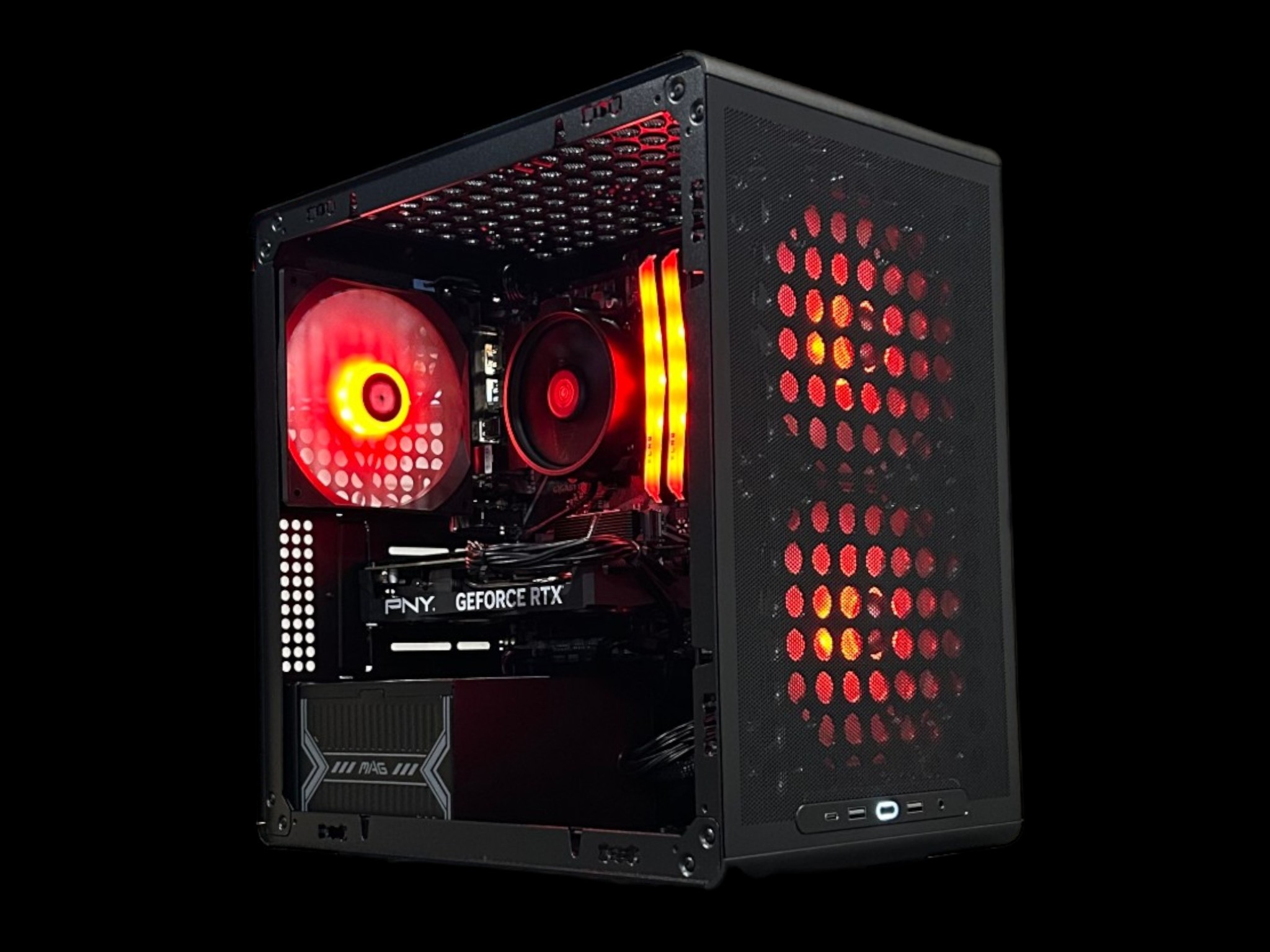RTX 4060ti 8GB | Ryzen 5 5500 | 16GB DDR4 | 1TB NVMe | The Dark Trooper